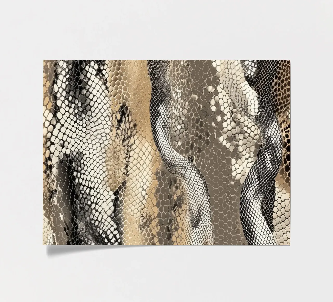 Stylish snake illustration sticker sheet by Carinaprint
