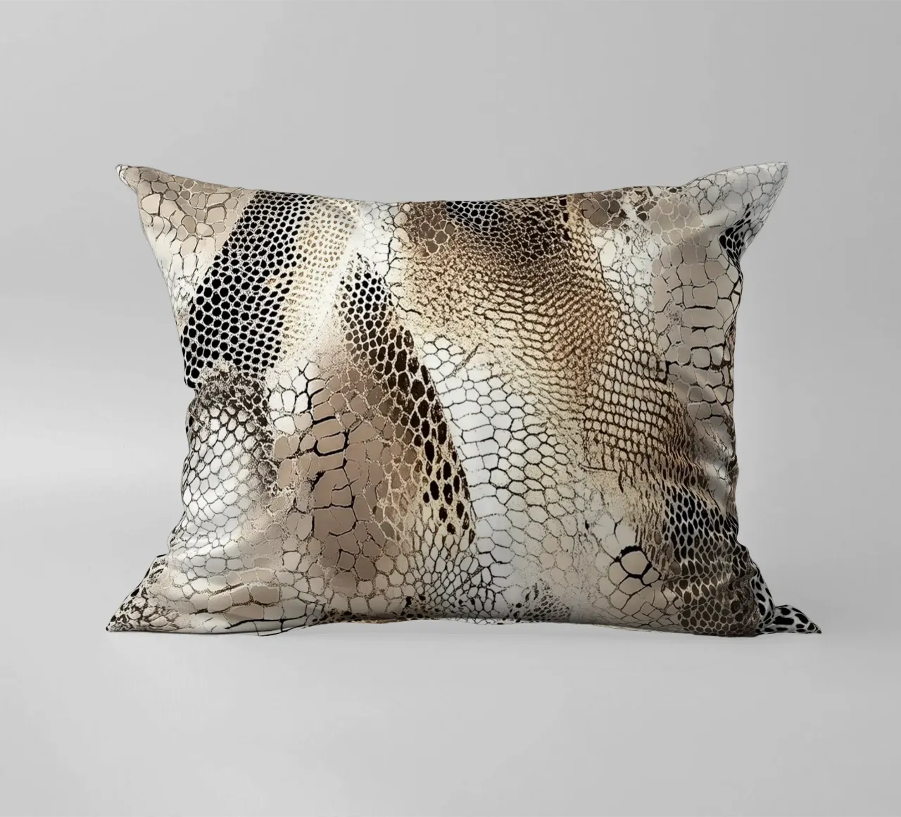 Moda con motivo a serpente cuscino da Carinaprint