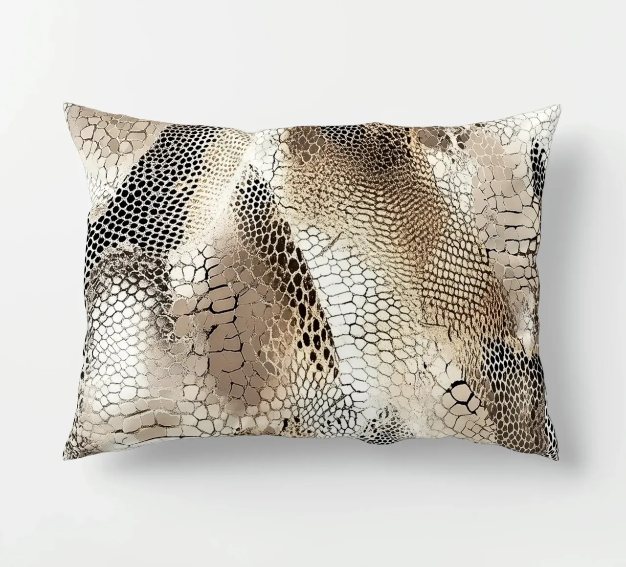 Moda con motivo a serpente cuscino da Carinaprint