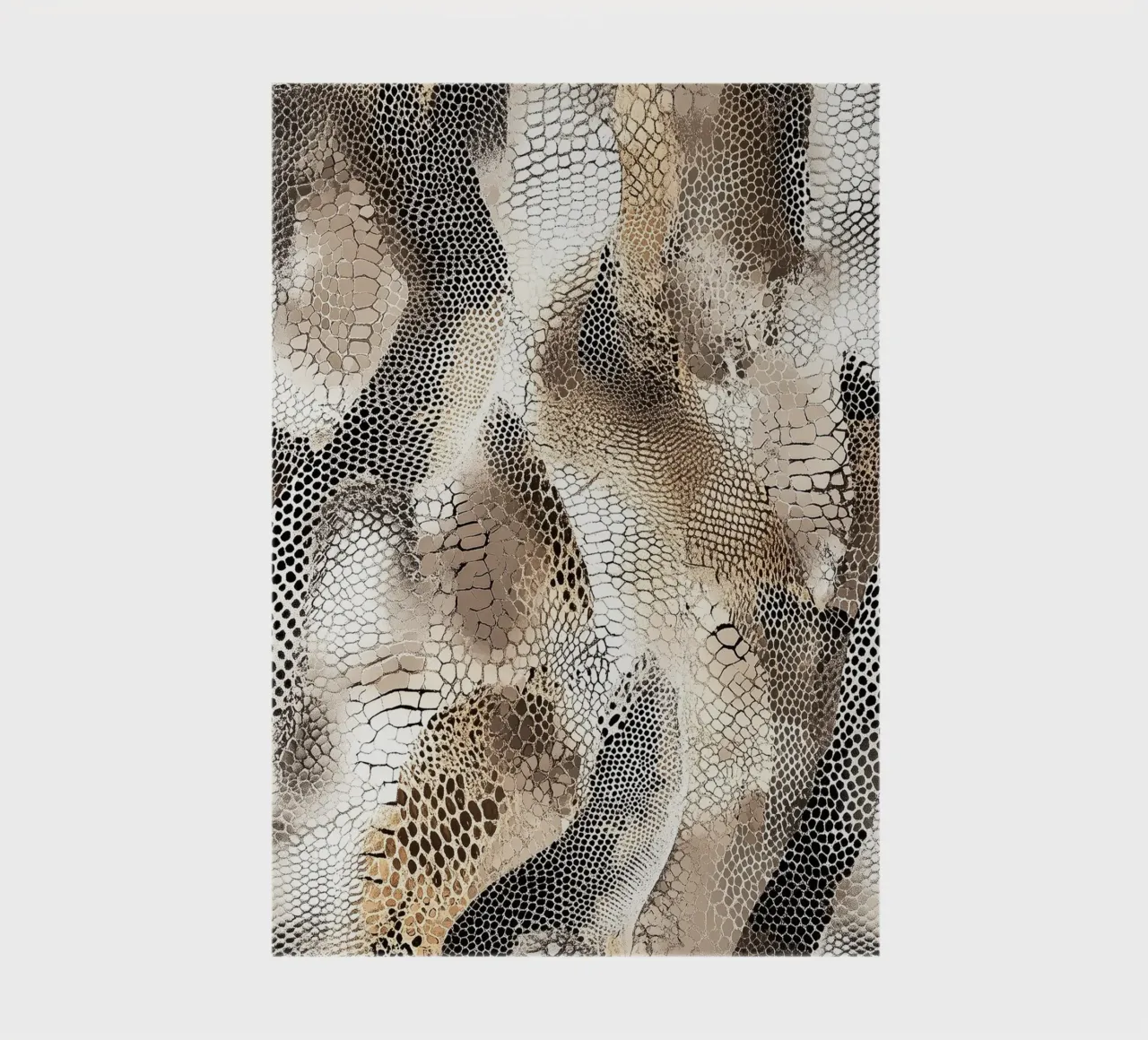 Fashion with snake pattern notebook by Carinaprint