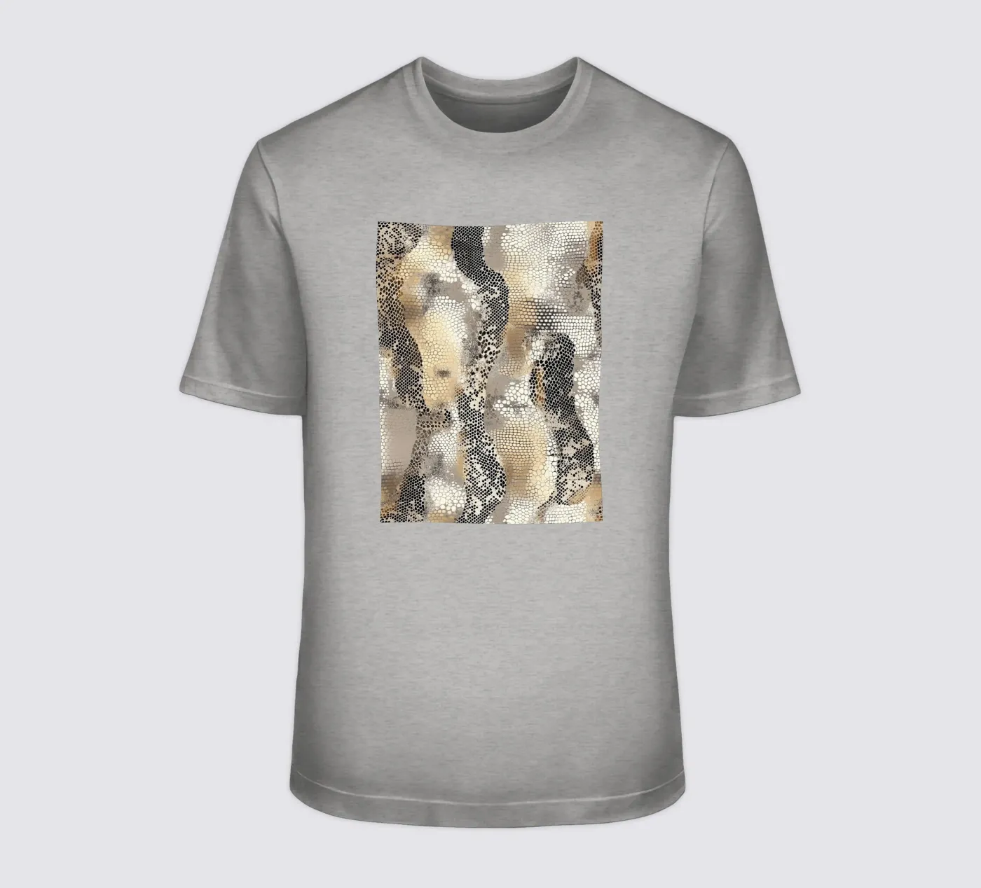 Elegante motivo a serpente t-shirt da Carinaprint
