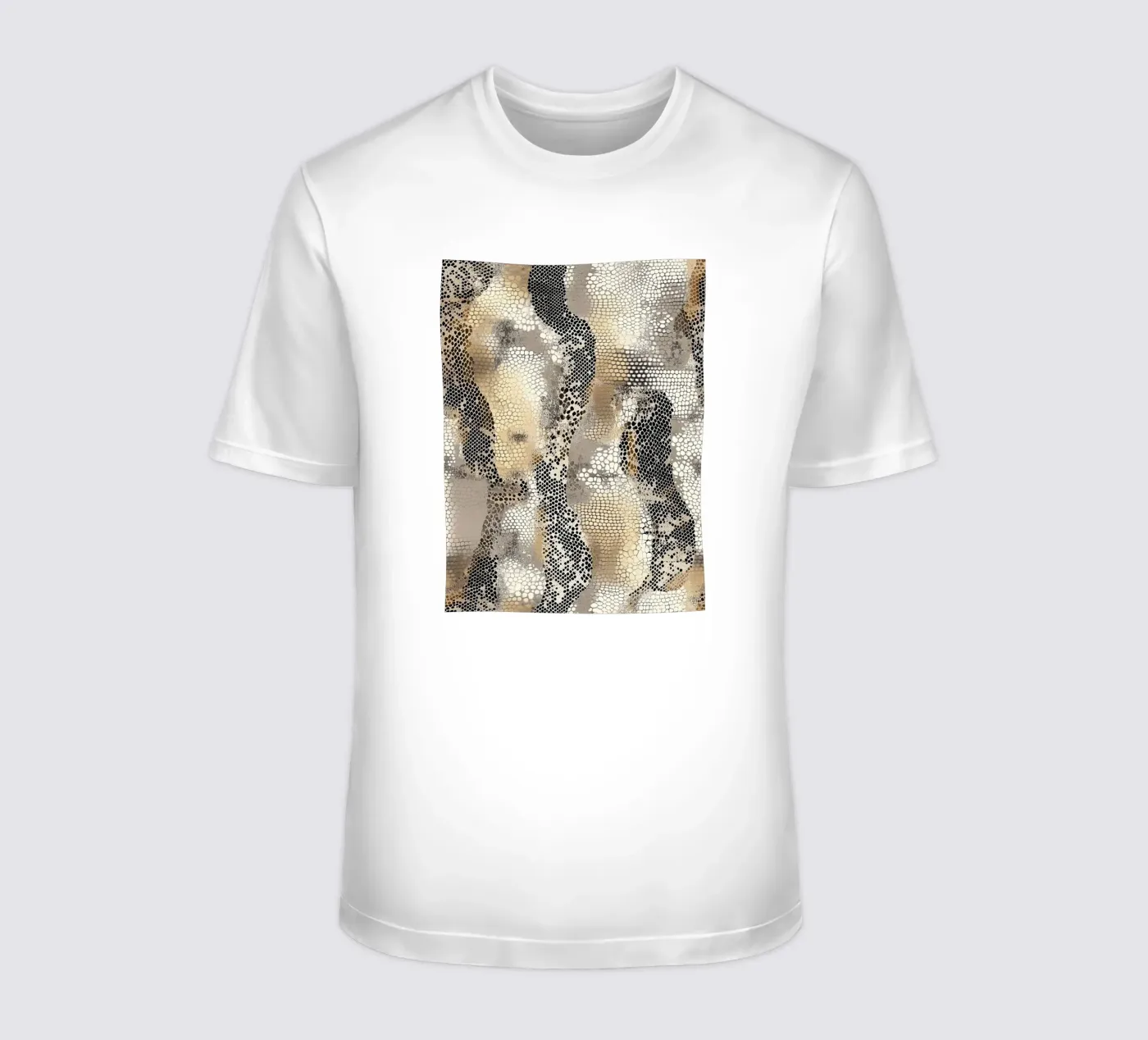 Elegante motivo a serpente t-shirt da Carinaprint