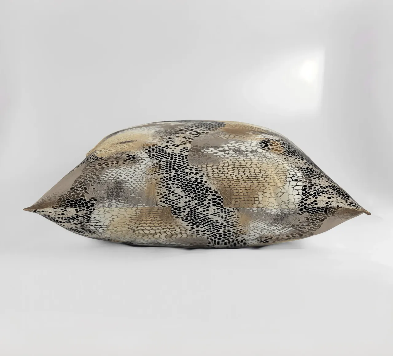 Stylish snake pattern decorative cushion by Carinaprint
