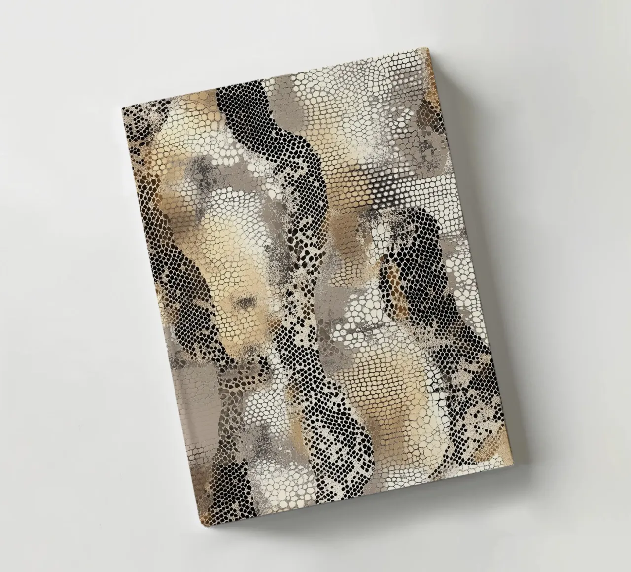 Stylish snake pattern notebook by Carinaprint