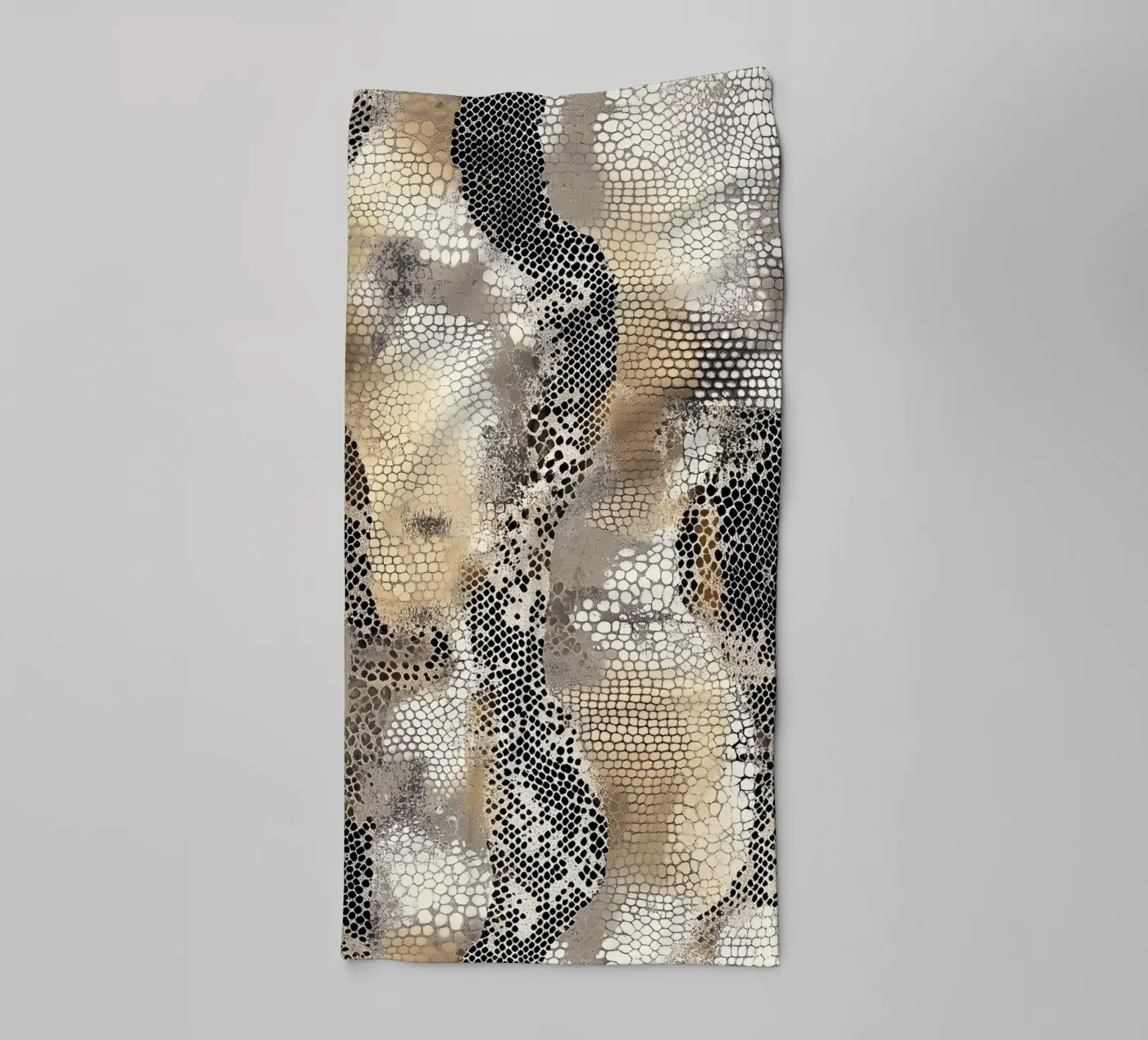 Stylish snake pattern badhanddoek van Carinaprint