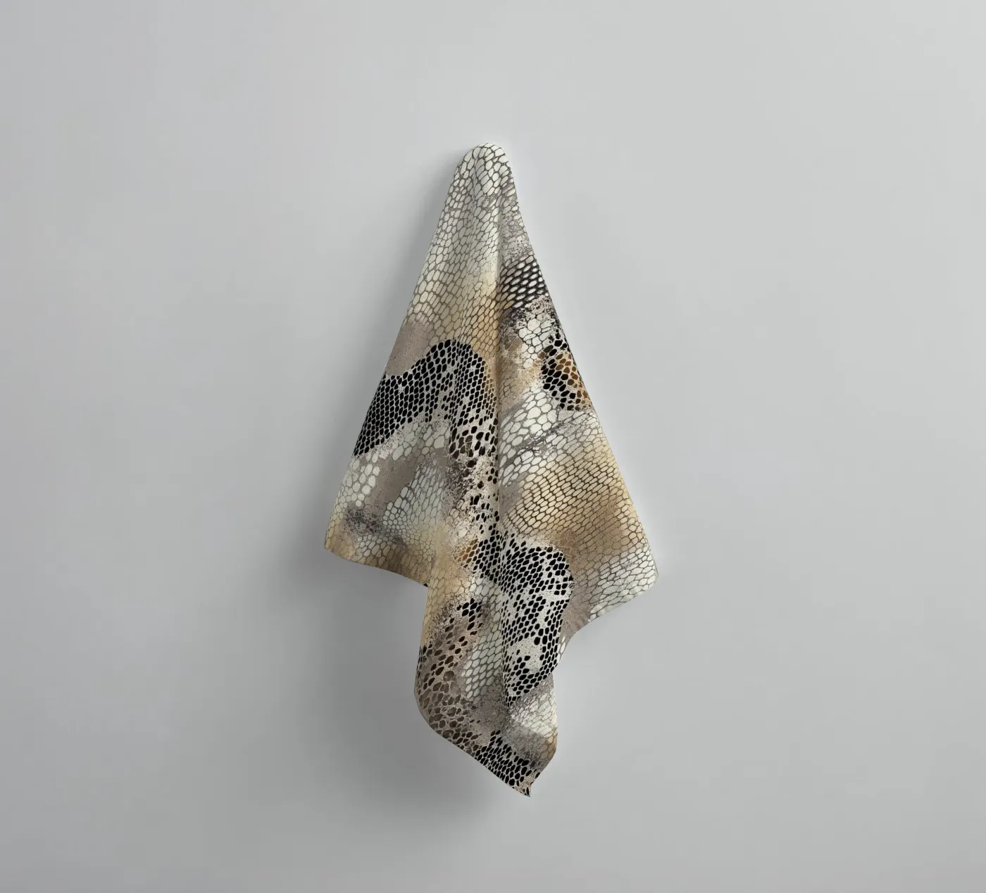 Stylish snake pattern badhanddoek van Carinaprint