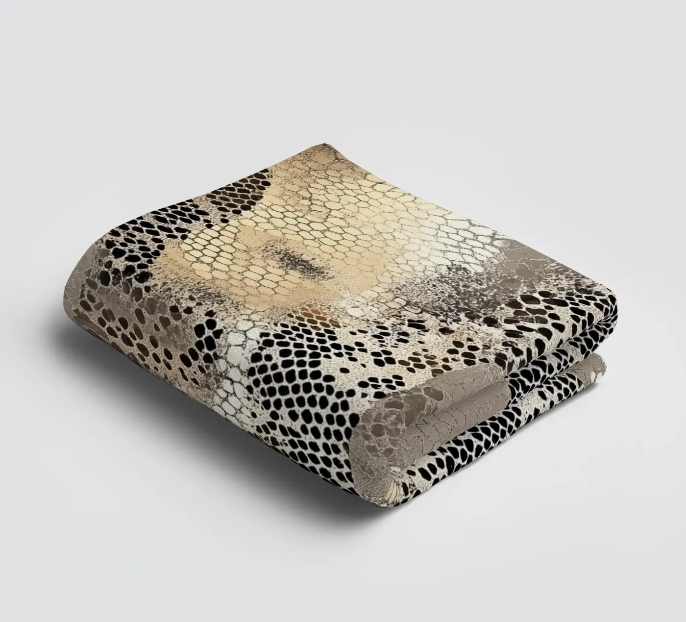 Stylish snake pattern badhanddoek van Carinaprint