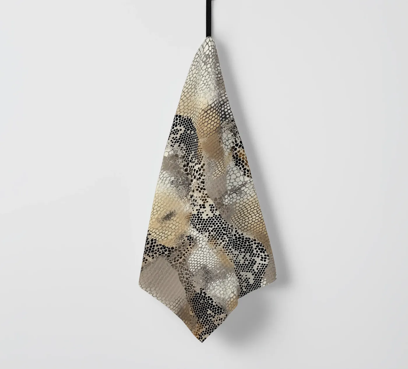 Motif serpent stylé torchon de Carinaprint