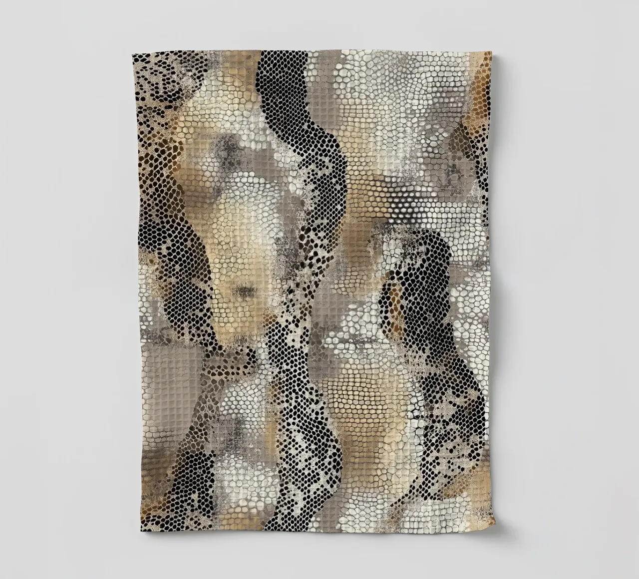 Motif serpent stylé torchon de Carinaprint