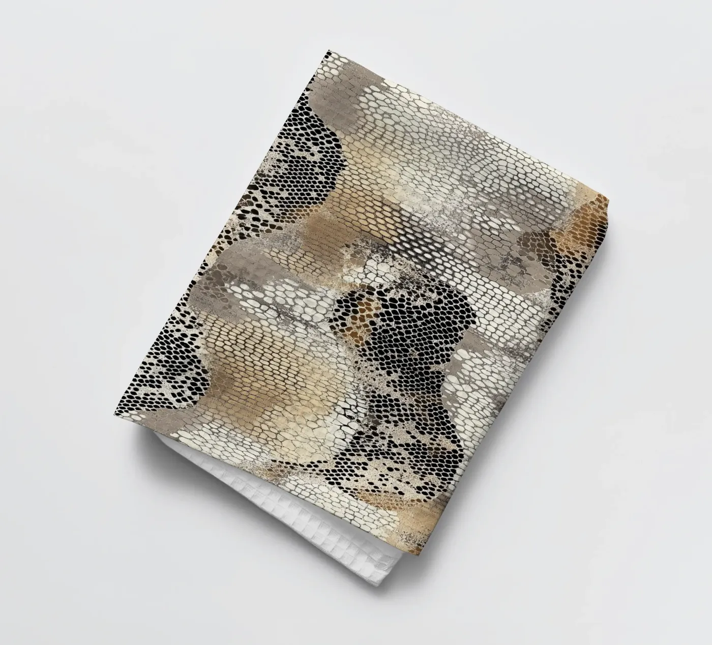 Motif serpent stylé torchon de Carinaprint