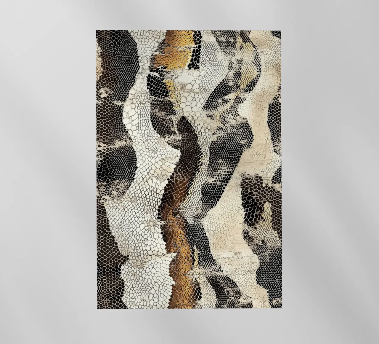 Moda con texture serpente pellicola backlit da Carinaprint