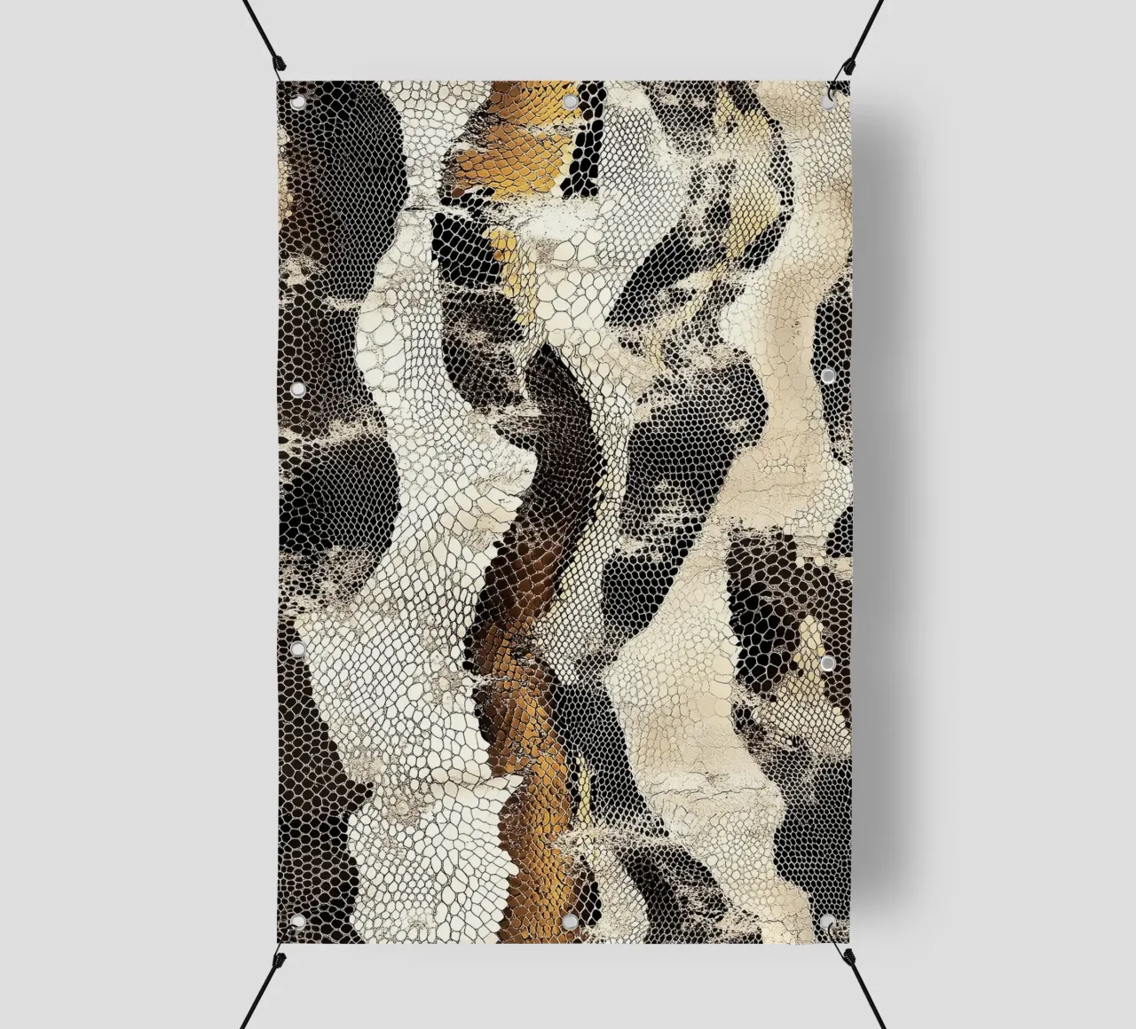 Moda con texture serpente telo in pvc da Carinaprint