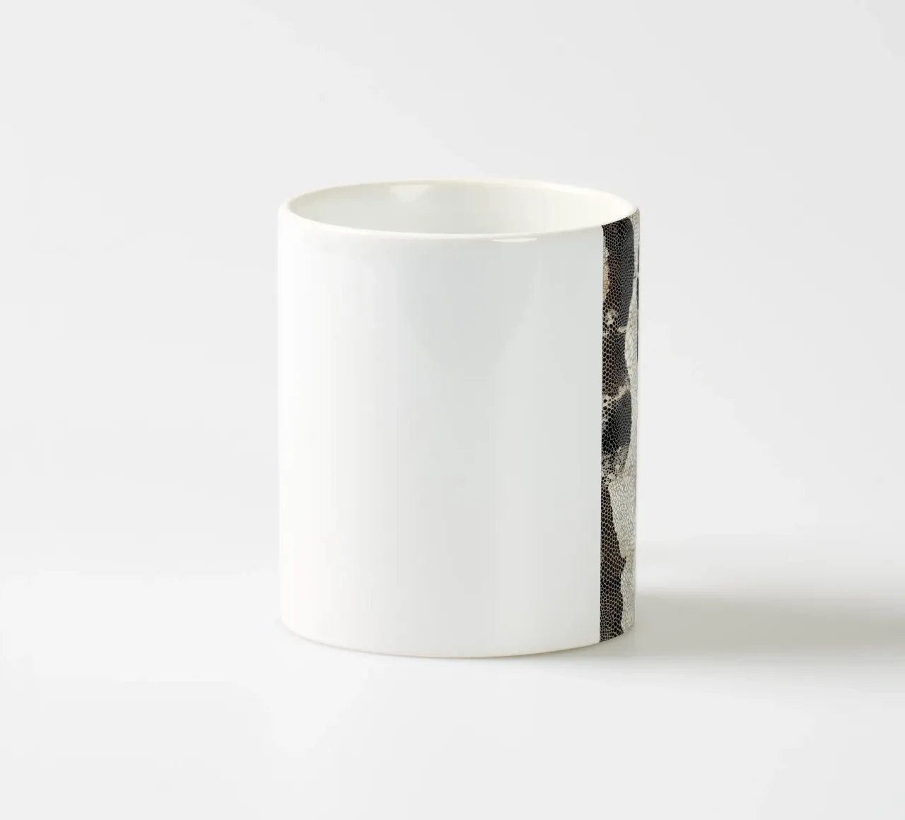 Moda con texture serpente tazza in ceramica da Carinaprint