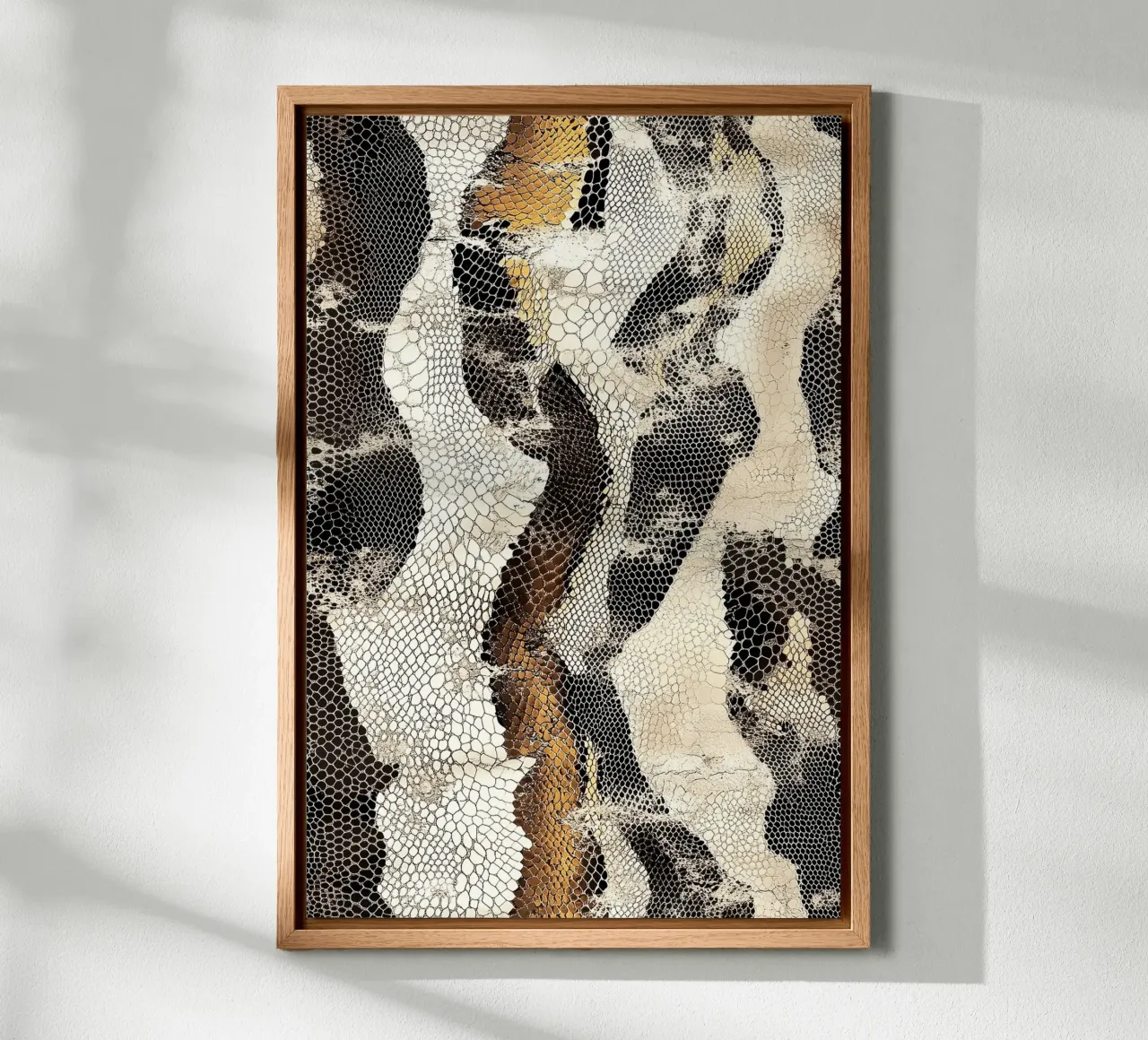 Moda con texture serpente tela da Carinaprint