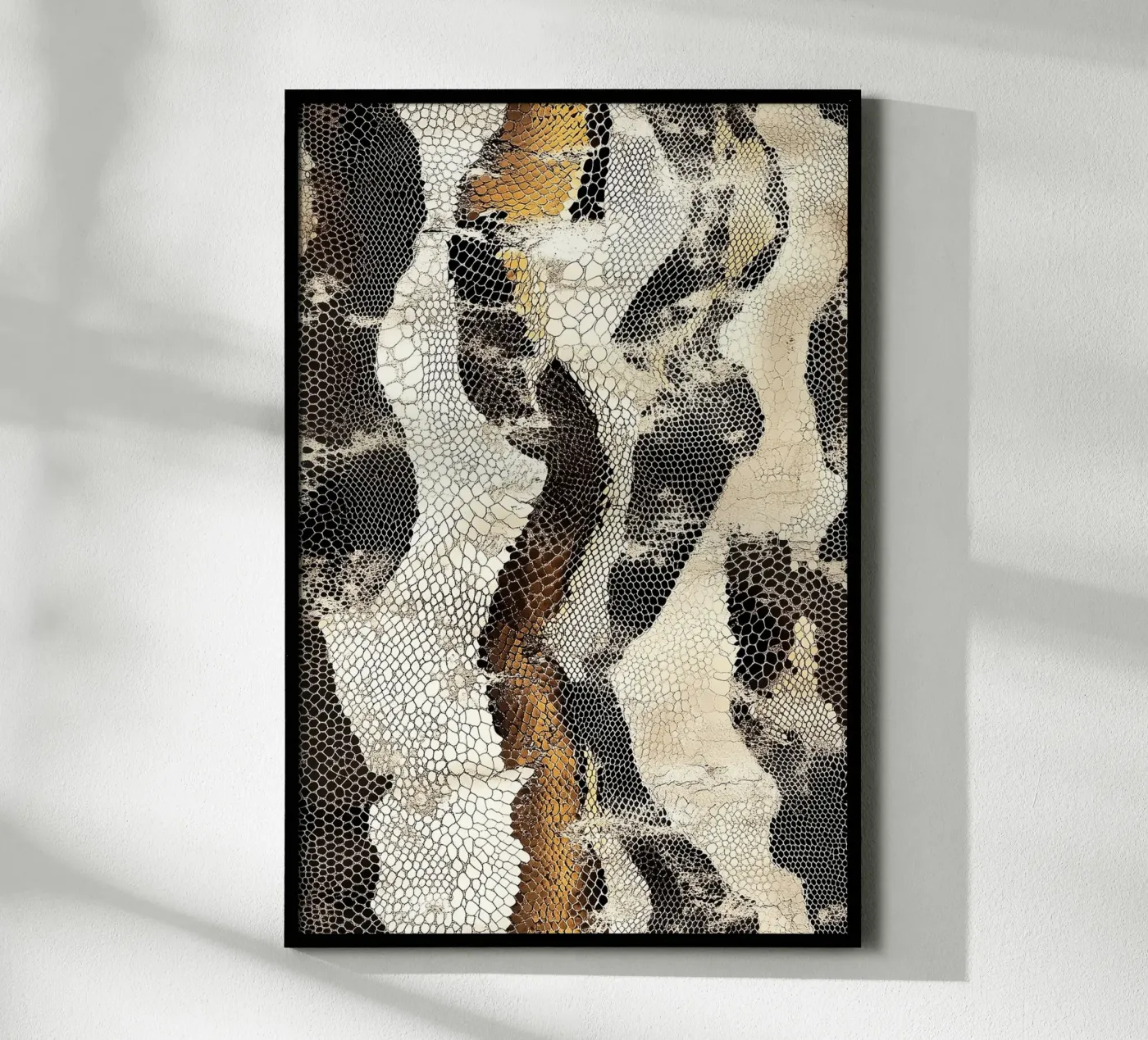 Moda con texture serpente poster da Carinaprint