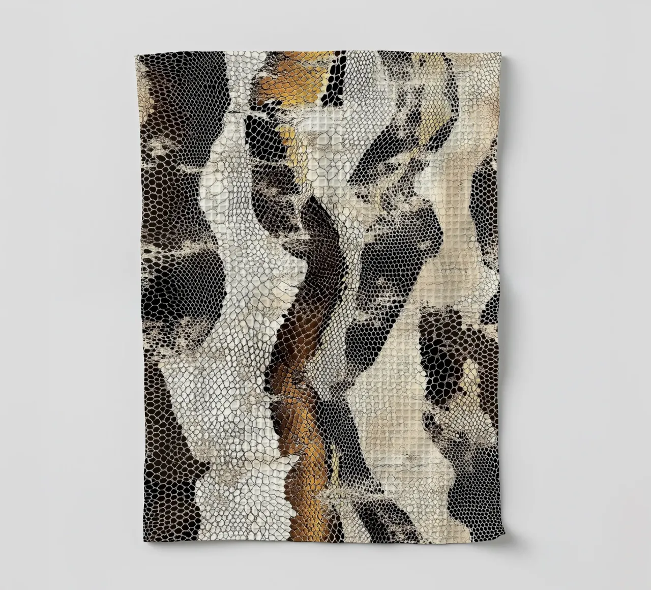 Moda con texture serpente canovaccio da cucina da Carinaprint