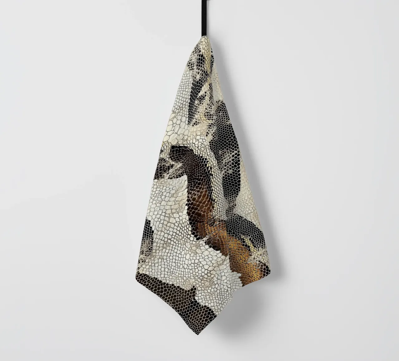 Moda con texture serpente canovaccio da cucina da Carinaprint