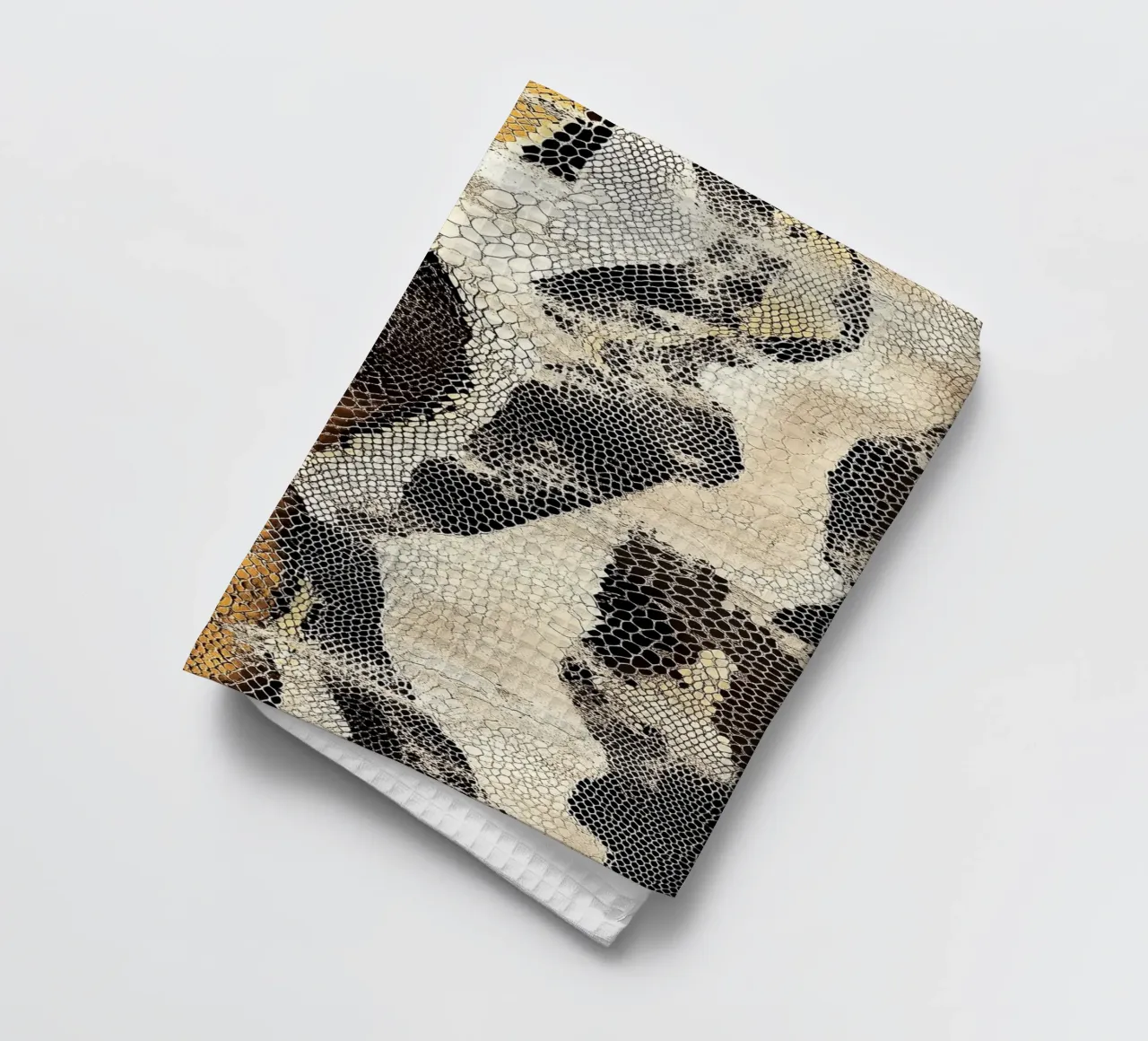 Moda con texture serpente canovaccio da cucina da Carinaprint