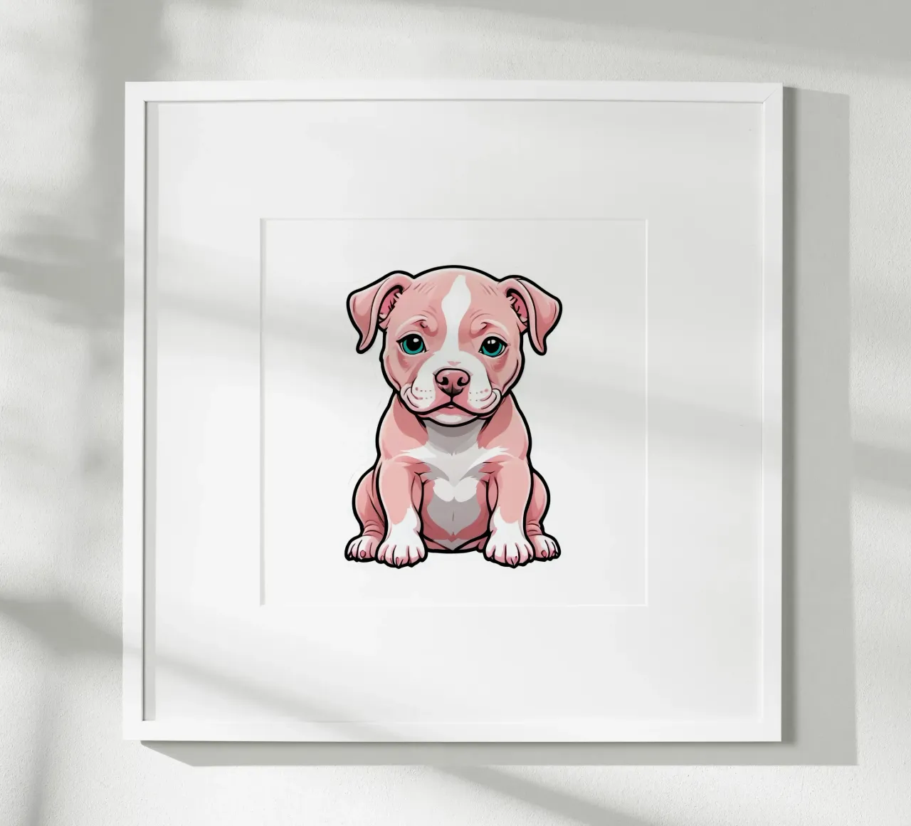 Pitbull rosa carta hahnemühle da Indigo Rain