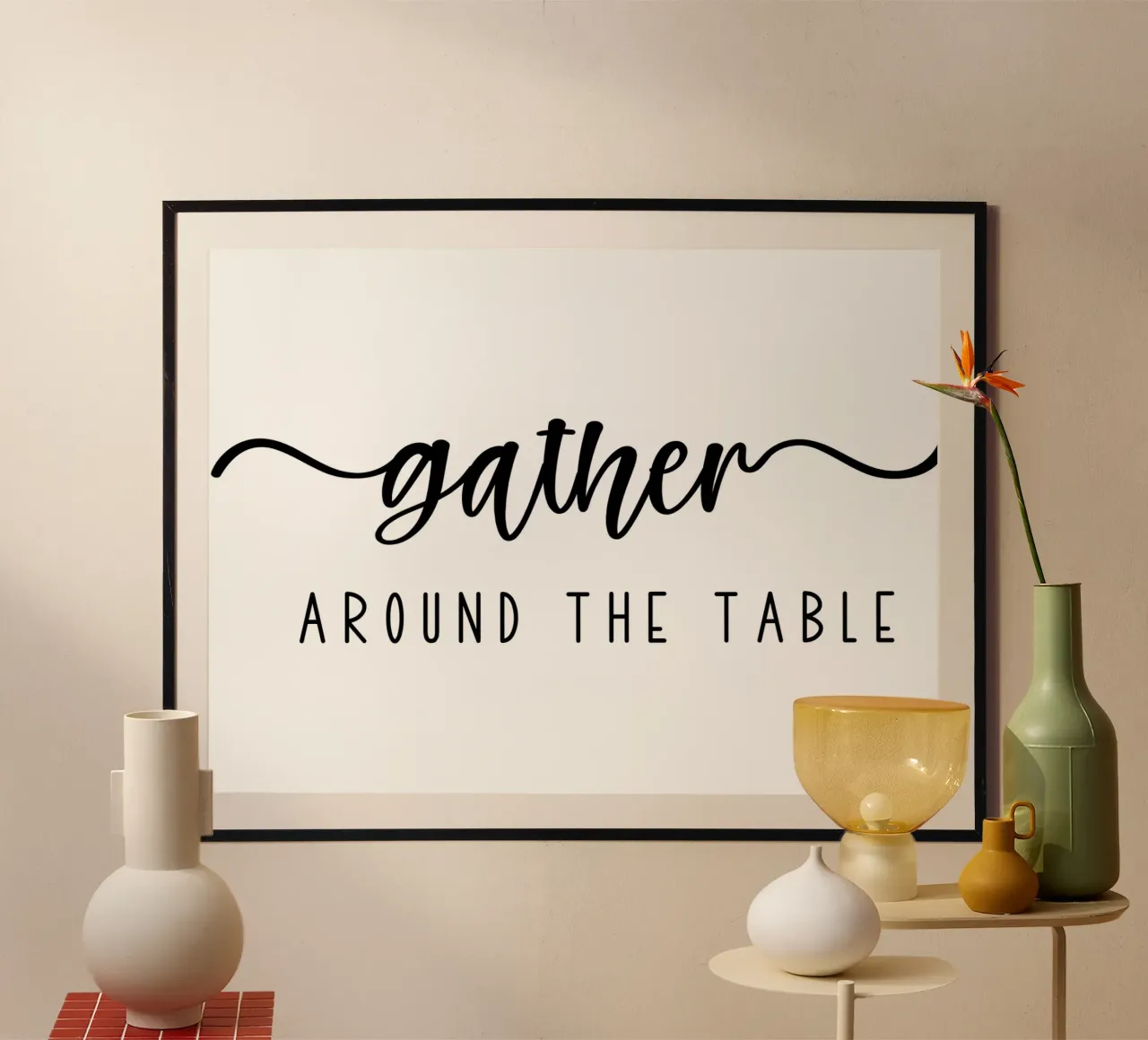Gather Around The Table hahnemühle by Shark Printables