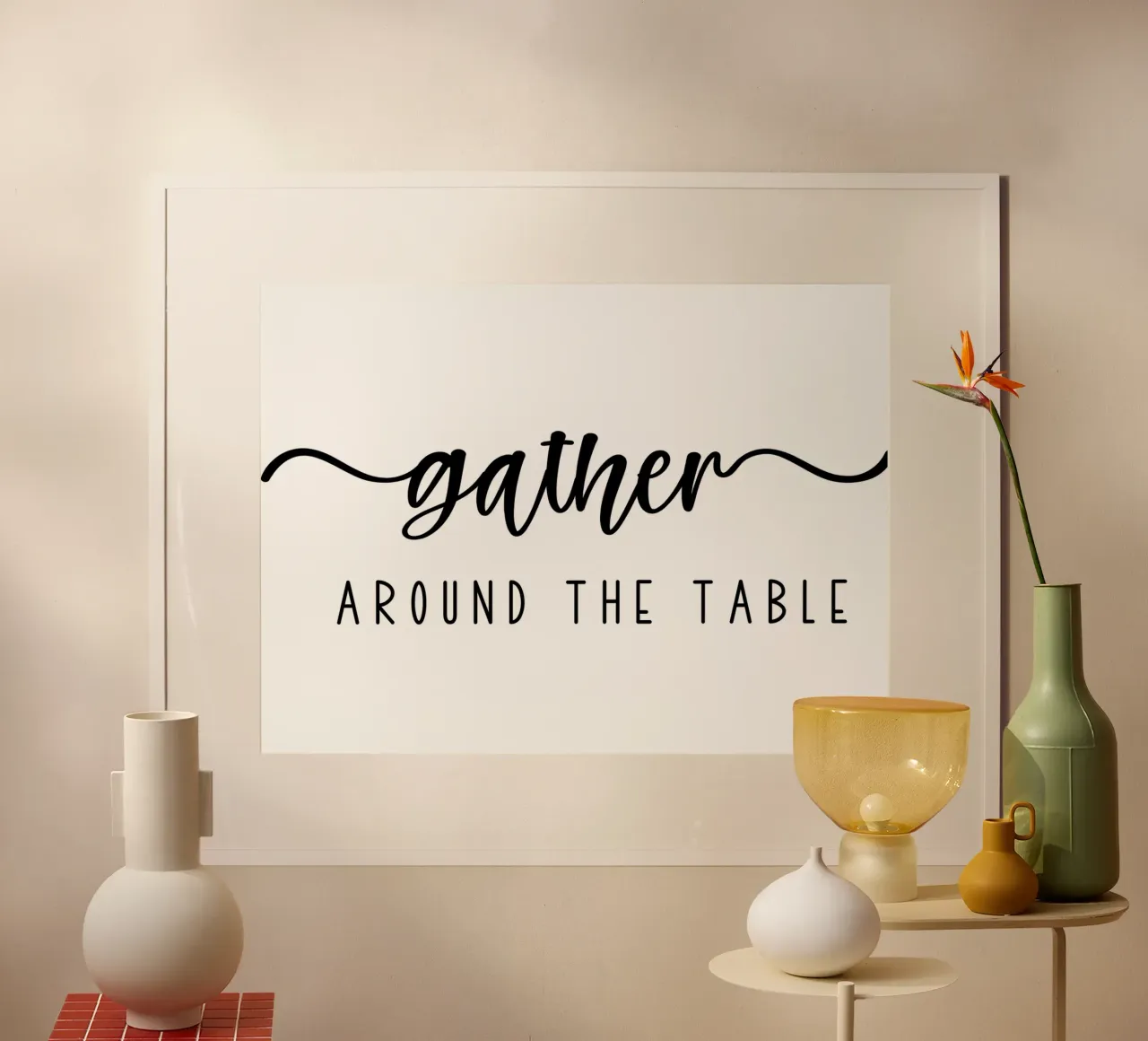 Gather Around The Table hahnemühle by Shark Printables