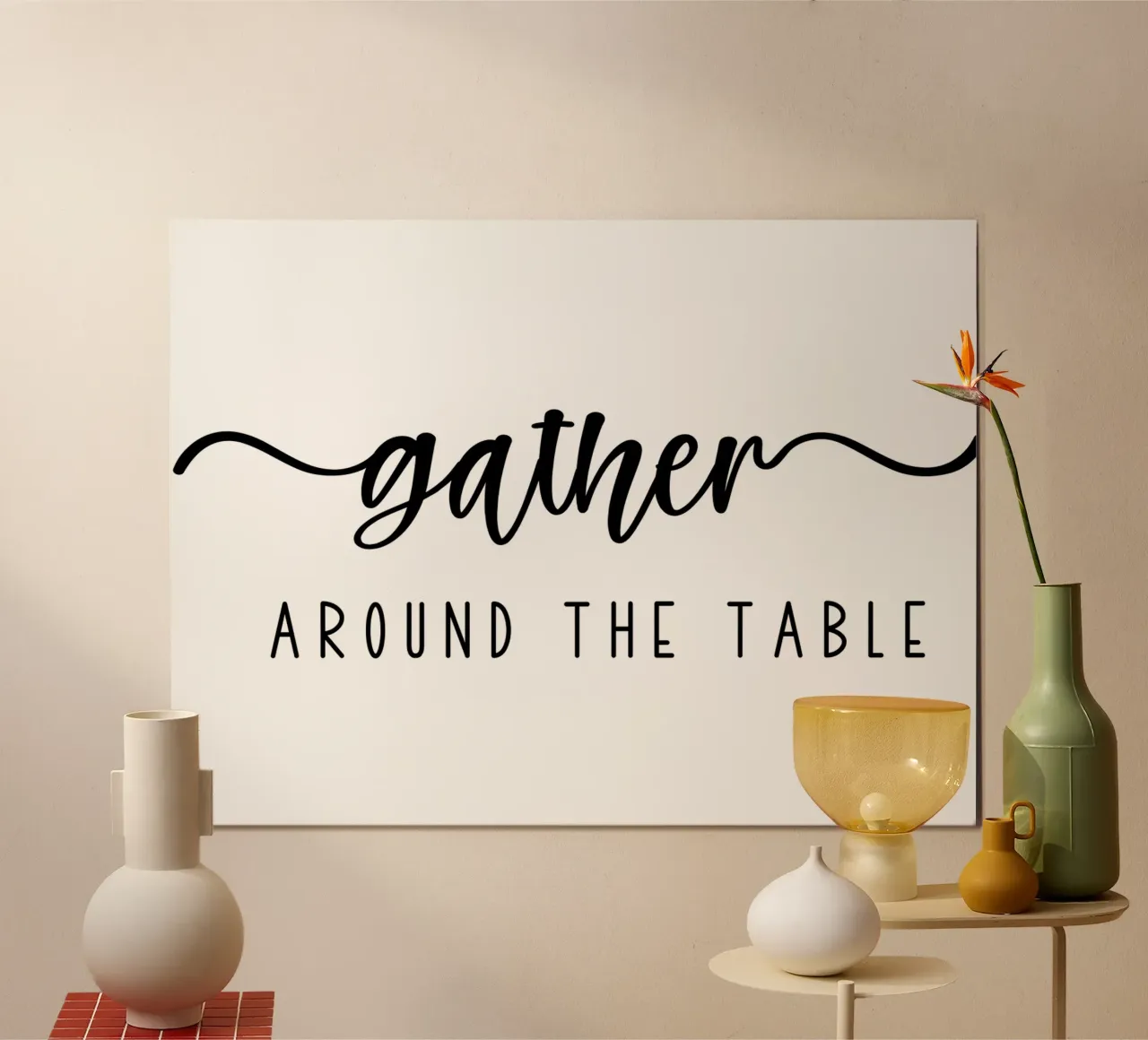 Gather Around The Table hahnemühle by Shark Printables