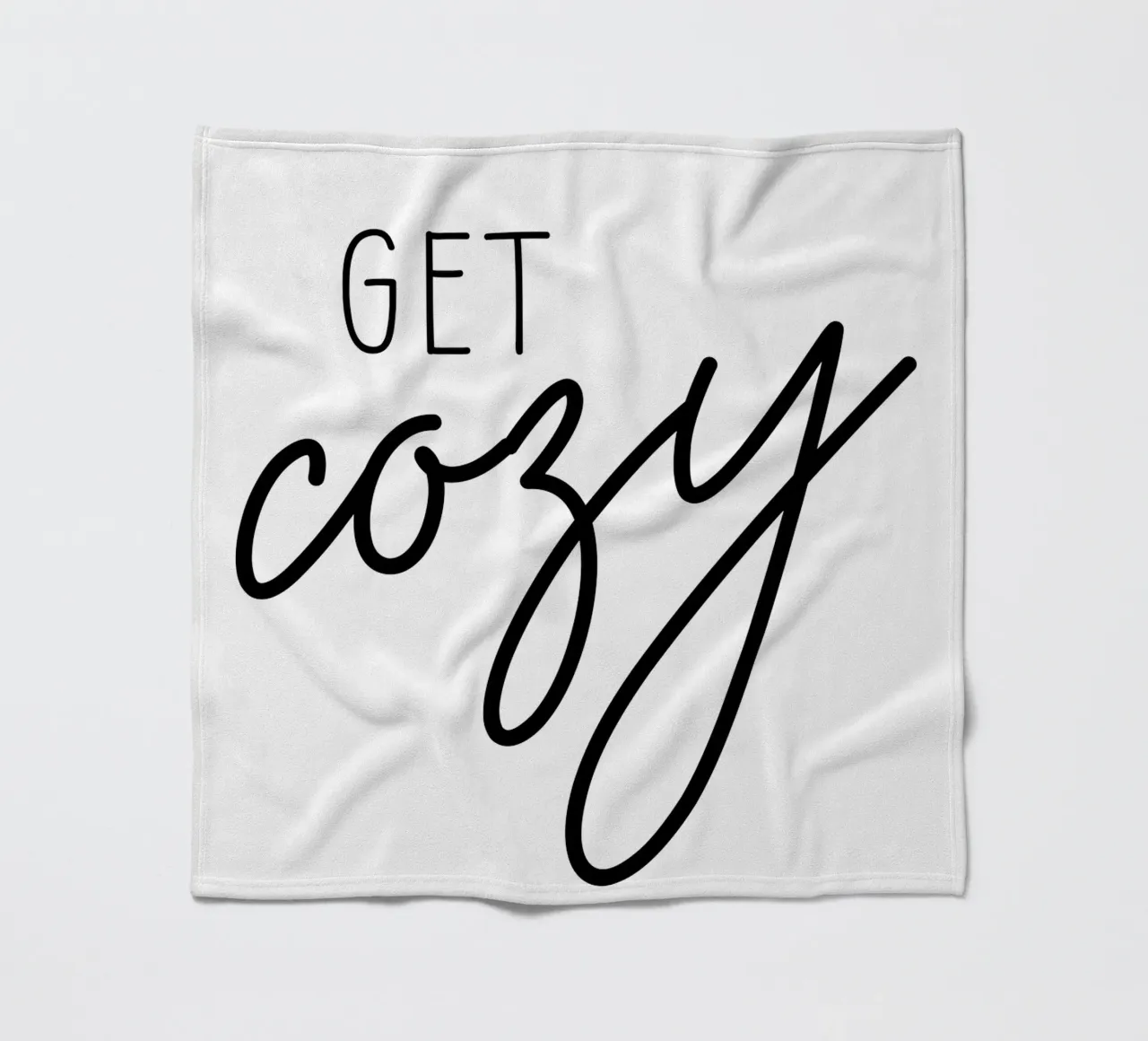 Get Cozy Fleecedecke von Shark Printables