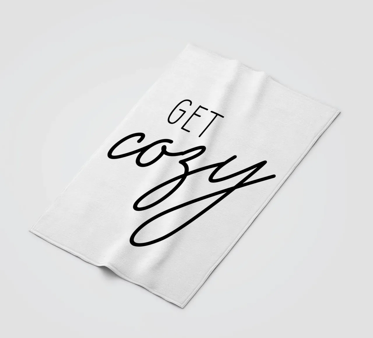 Get Cozy Fleecedecke von Shark Printables