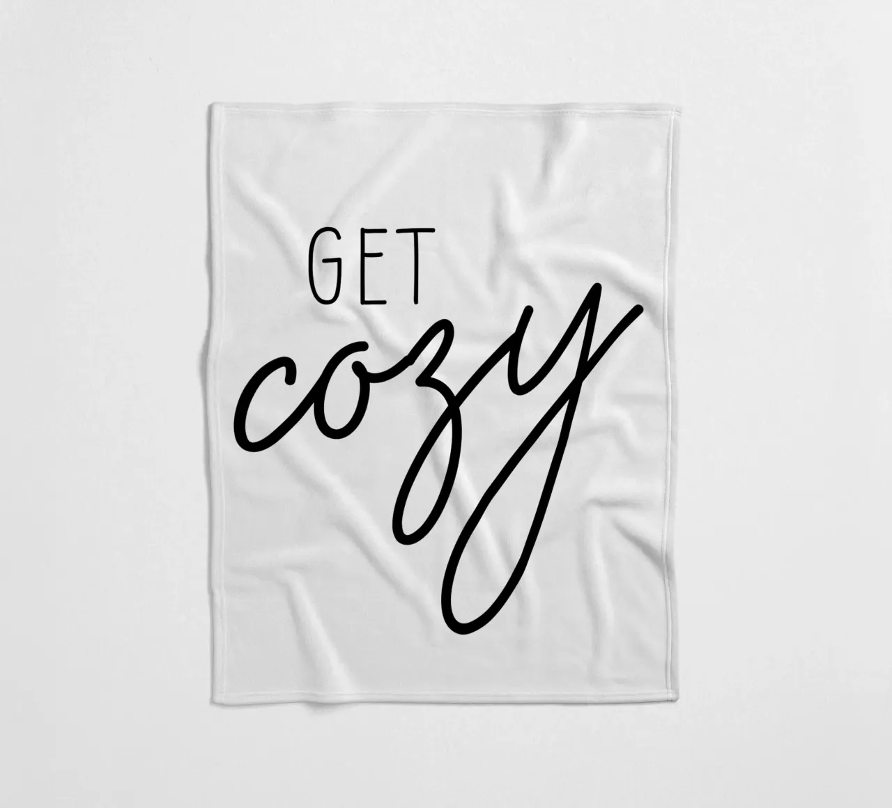 Get Cozy Fleecedecke von Shark Printables