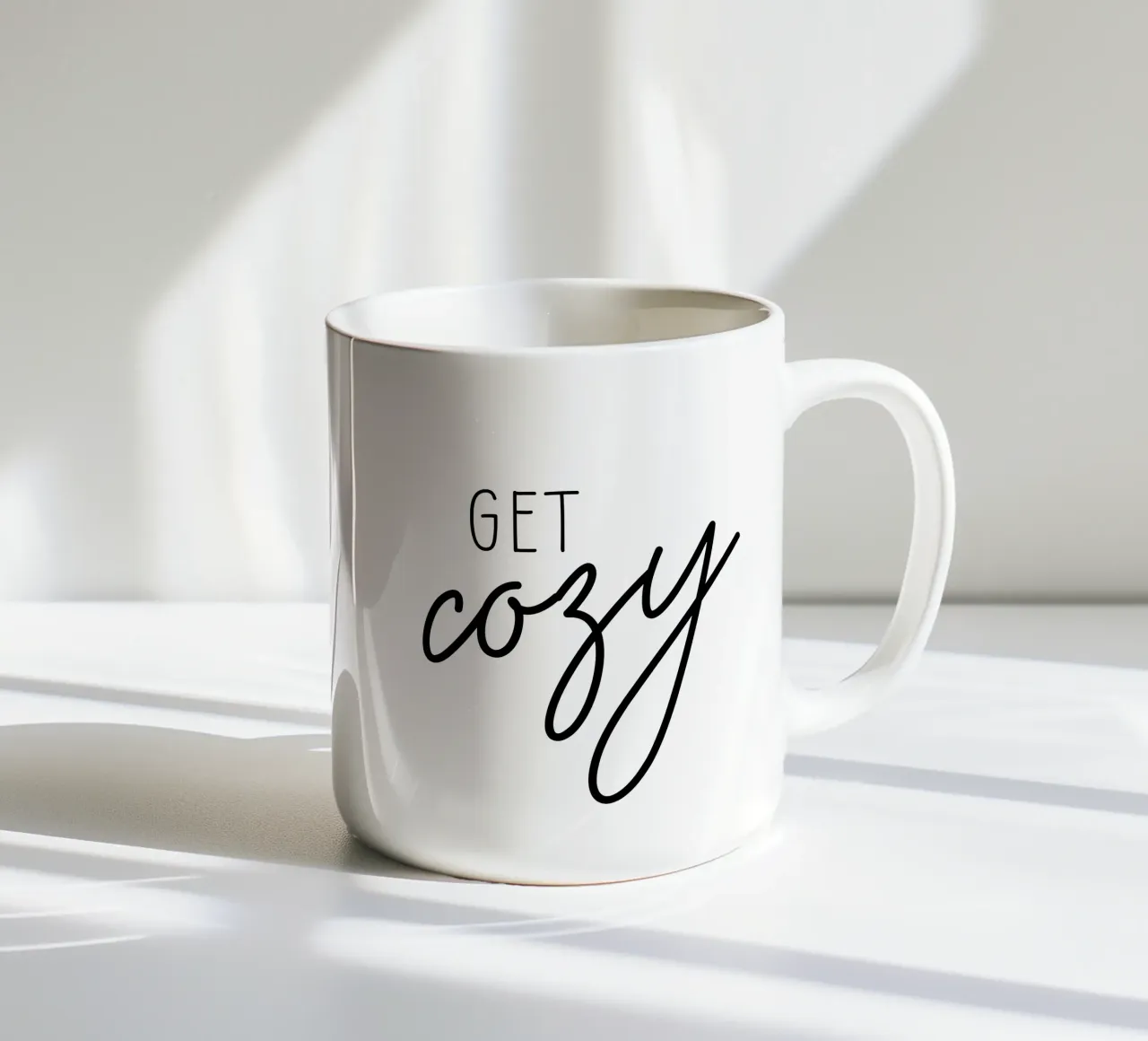 Accoglienza tazza in ceramica da Shark Printables