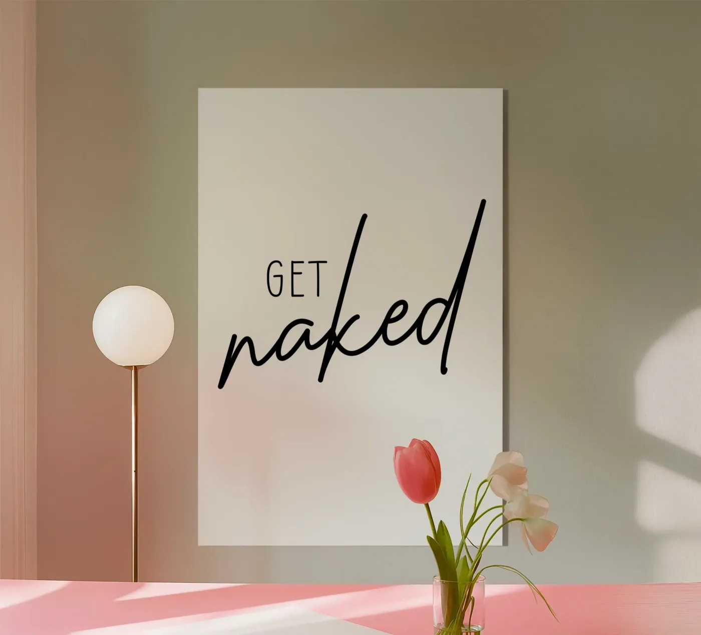 Get Naked acryl van Shark Printables