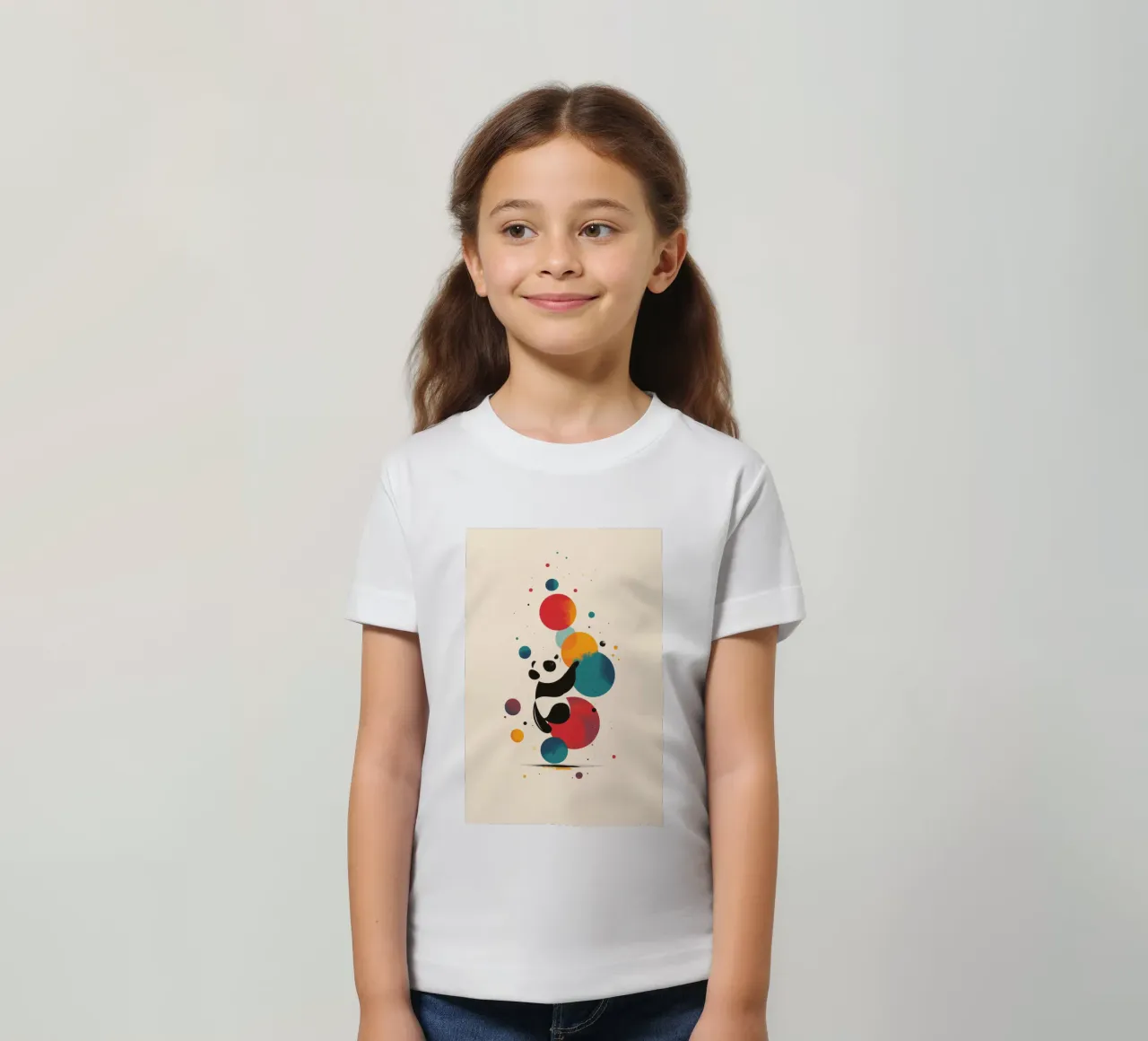 Panda e Planeten t-shirt bambini da DreamPixel