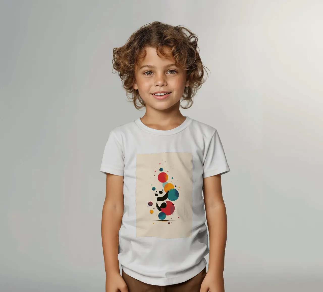 Panda e Planeten t-shirt bambini da DreamPixel