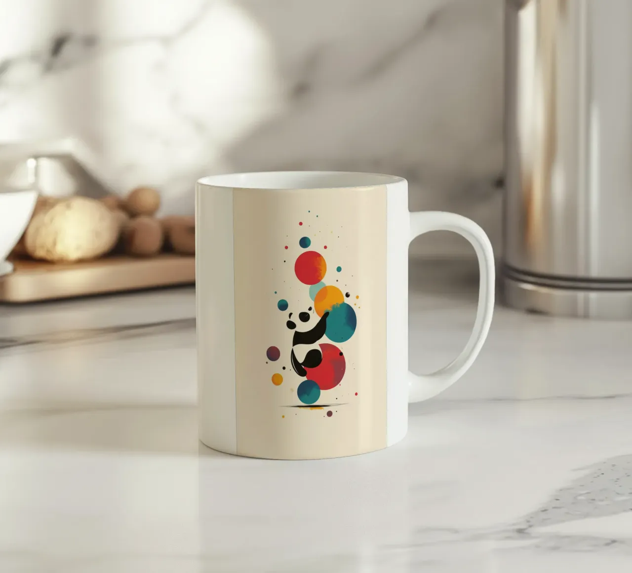 Panda e Planeten tazza in ceramica da DreamPixel