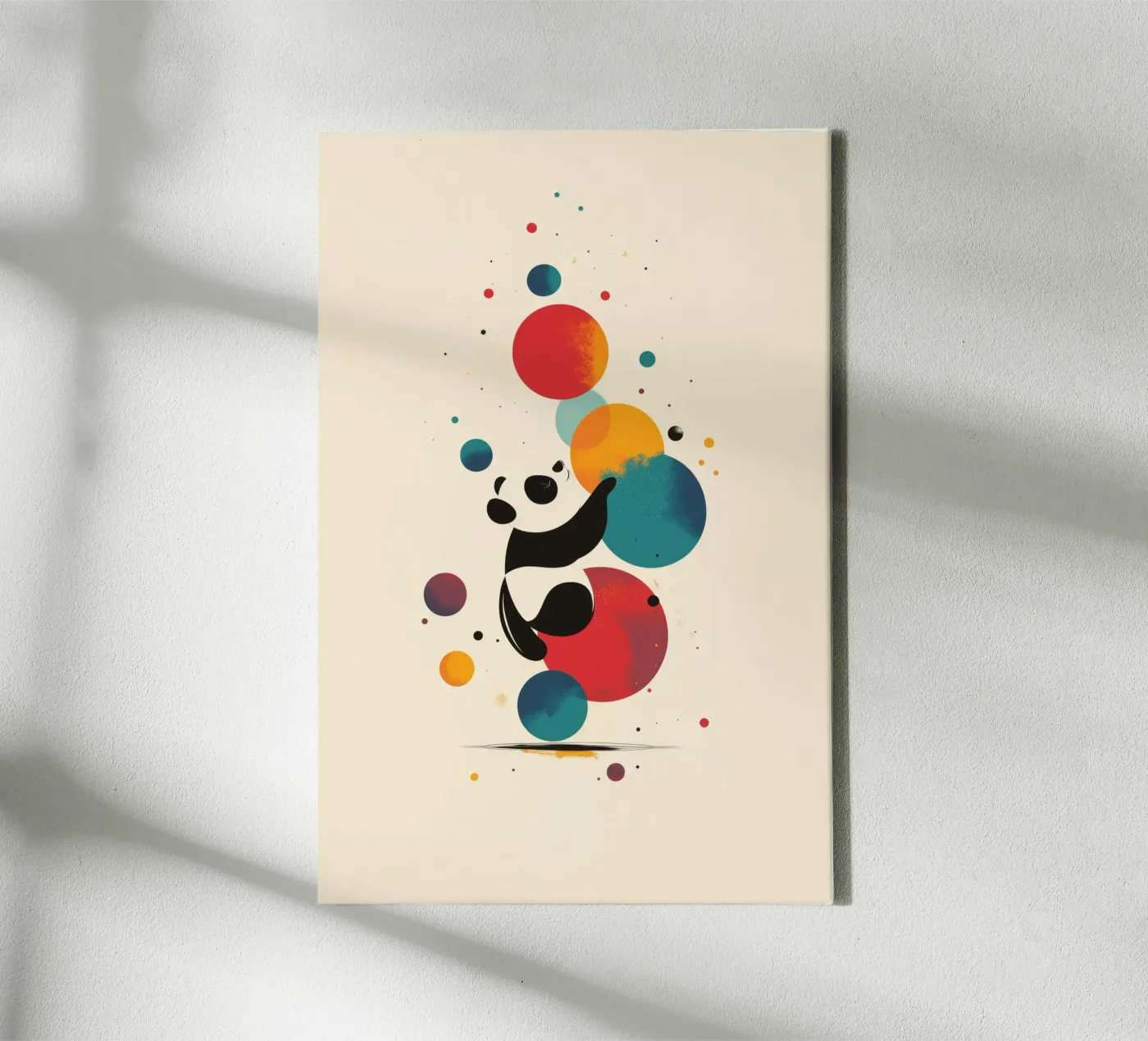 Panda e Planeten tela da DreamPixel