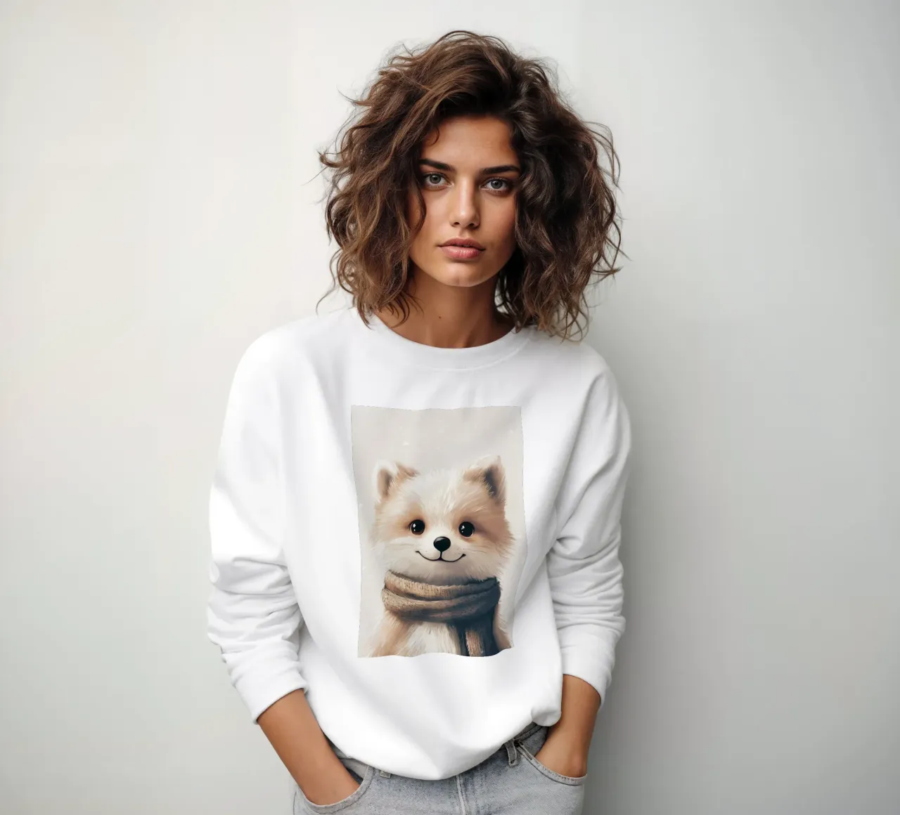 HeldIn #35: Polarfuchs Sweatshirt von farbenhelden
