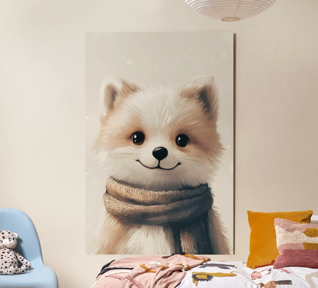 HeldIn #35: Polarfuchs Alu-Dibond von farbenhelden