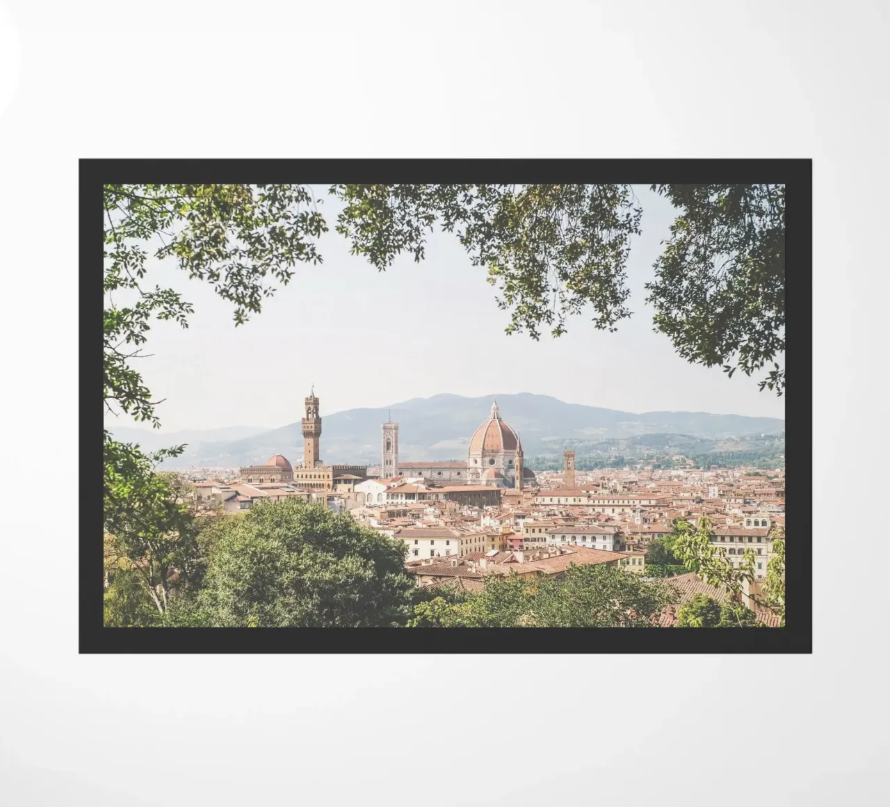 Firenze, Italia I Vue panorama skyline de Florence Bardini zerbino da Julie Travel Photography