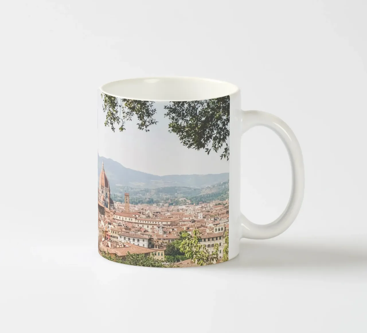Firenze, Italia I Vue panorama skyline de Florence Bardini tazza in ceramica da Julie Travel Photography