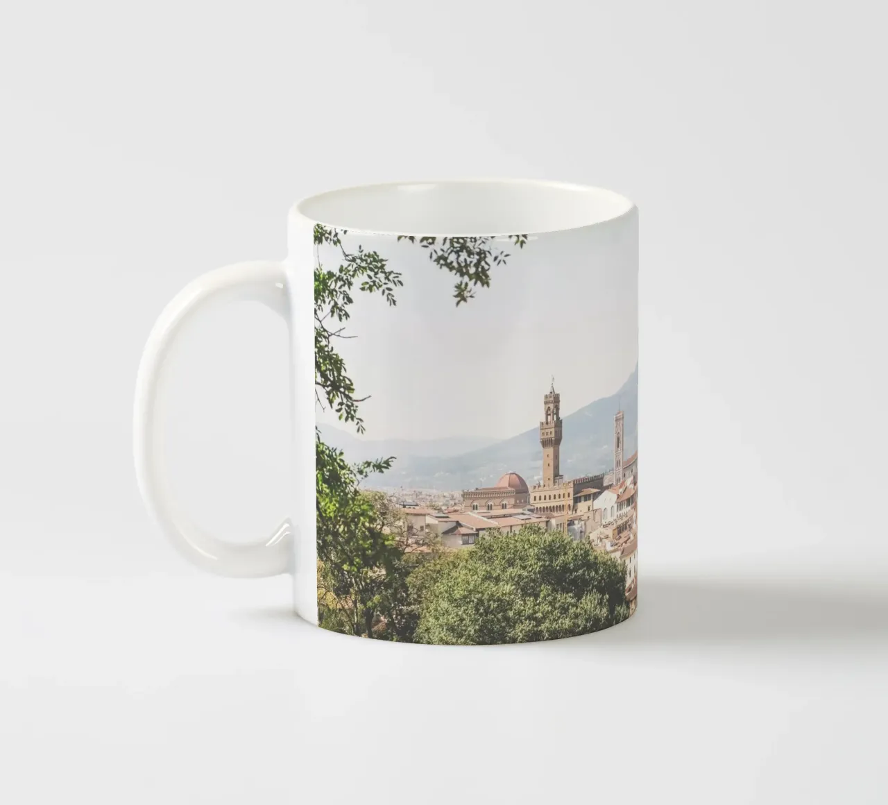 Firenze, Italia I Vue panorama skyline de Florence Bardini tazza in ceramica da Julie Travel Photography