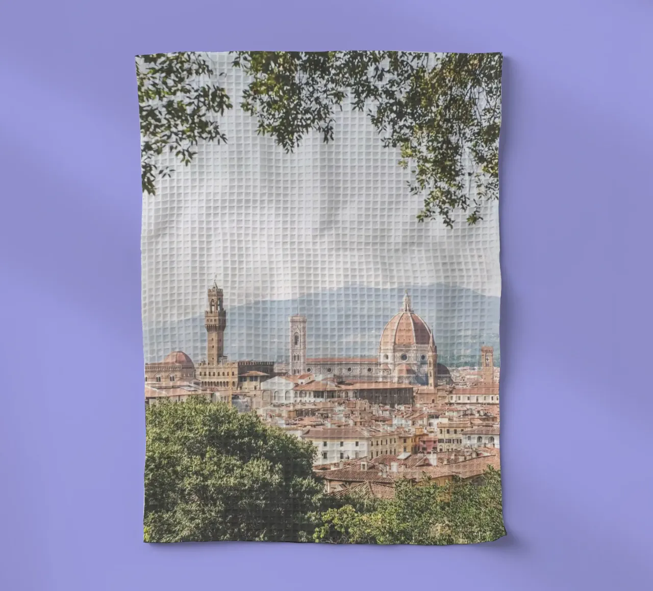 Firenze, Italia I Vue panorama skyline de Florence Bardini canovaccio da cucina da Julie Travel Photography