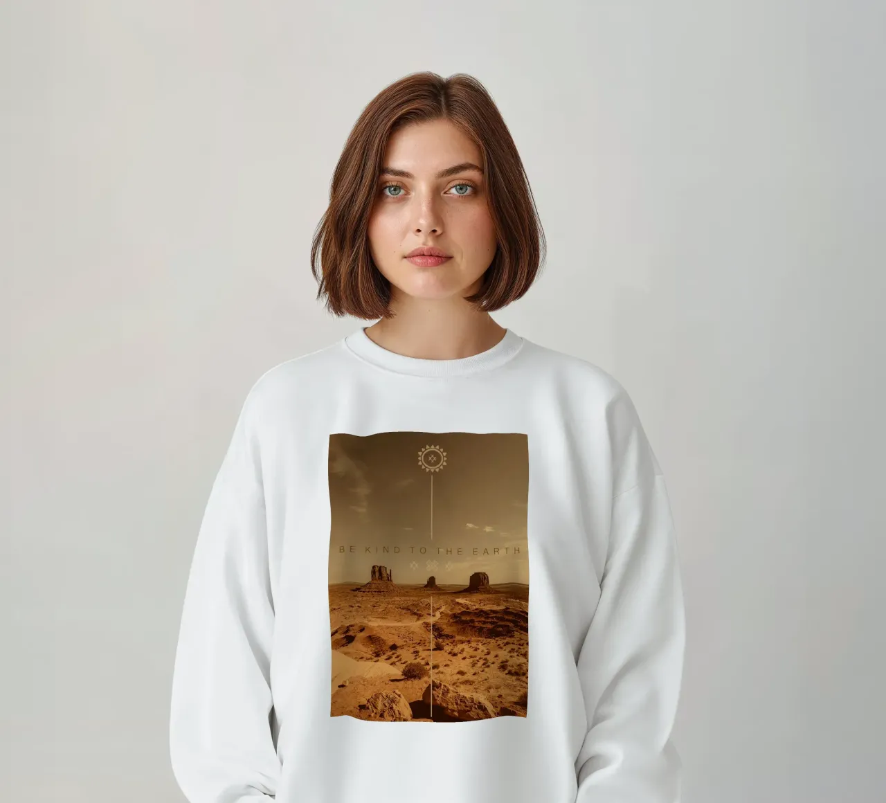 Be Kind To The Earth felpa da ArtColorCreation