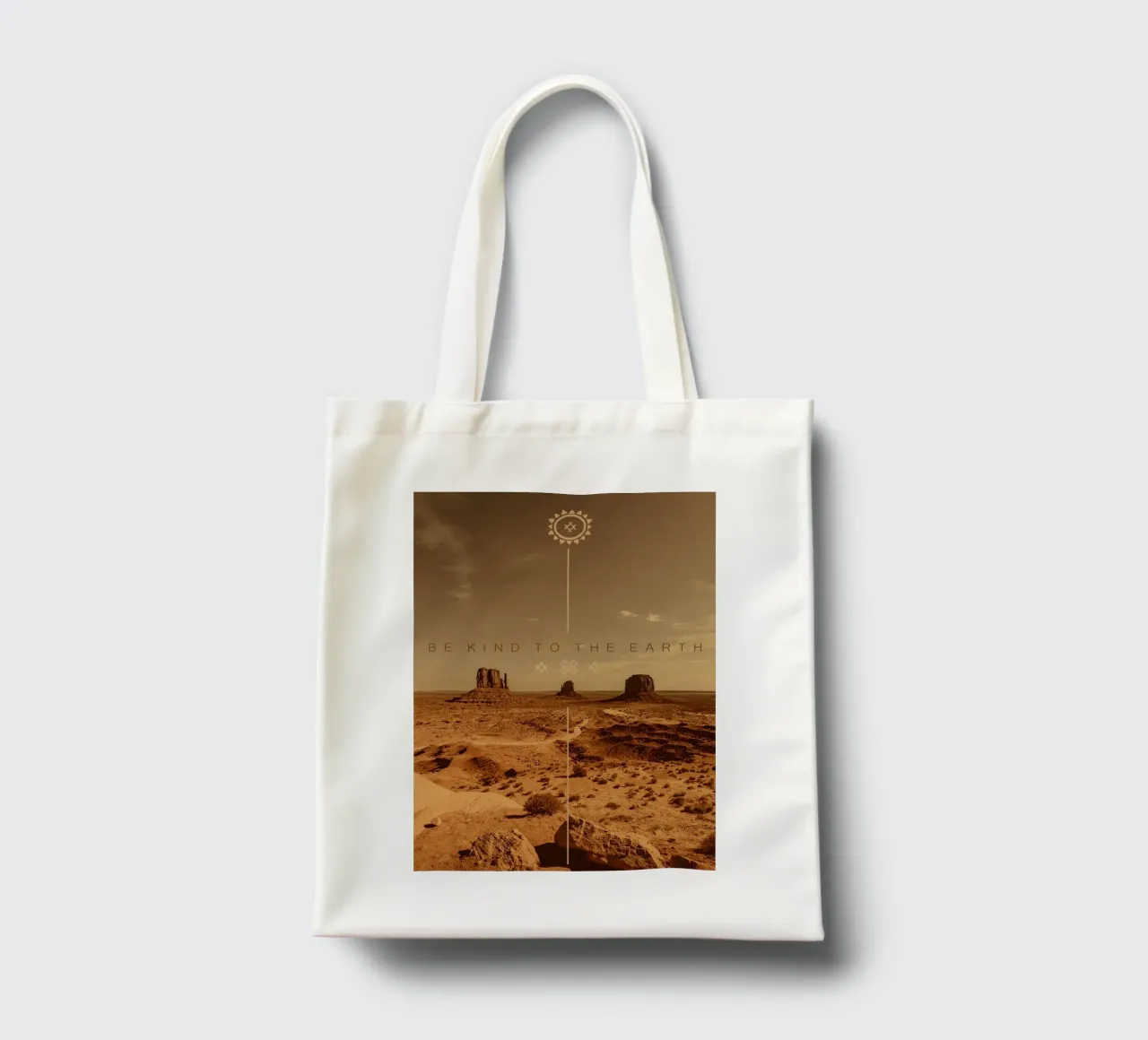 Be Kind To The Earth borsa in juta da ArtColorCreation