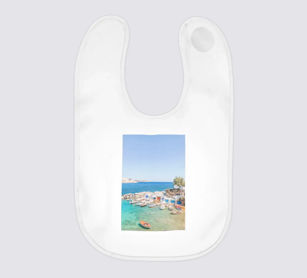 Milos, Grecia I Spiaggia e il colorato villaggio di pescatori di Mandrakia bavaglino da Julie Travel Photography
