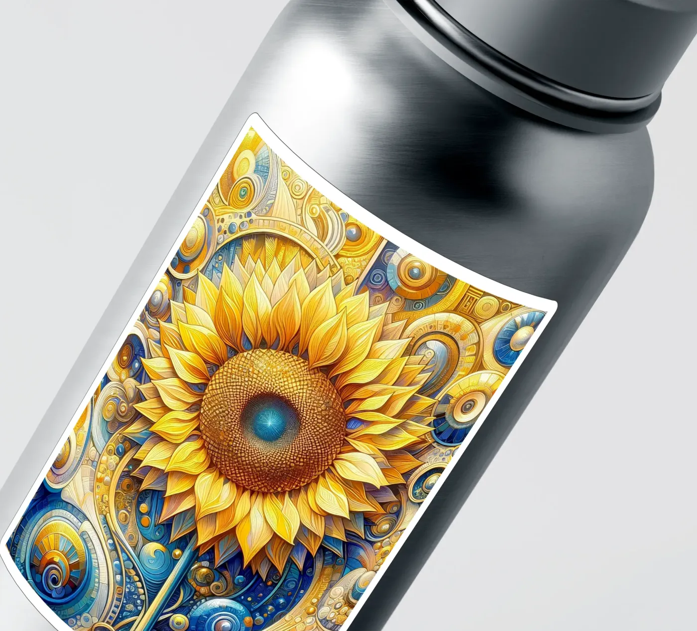 Sunflower sticker by Art-Nouveau-Dsg