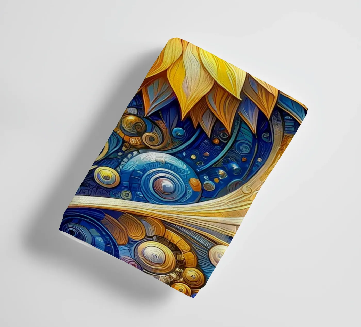 Sunflower towel by Art-Nouveau-Dsg