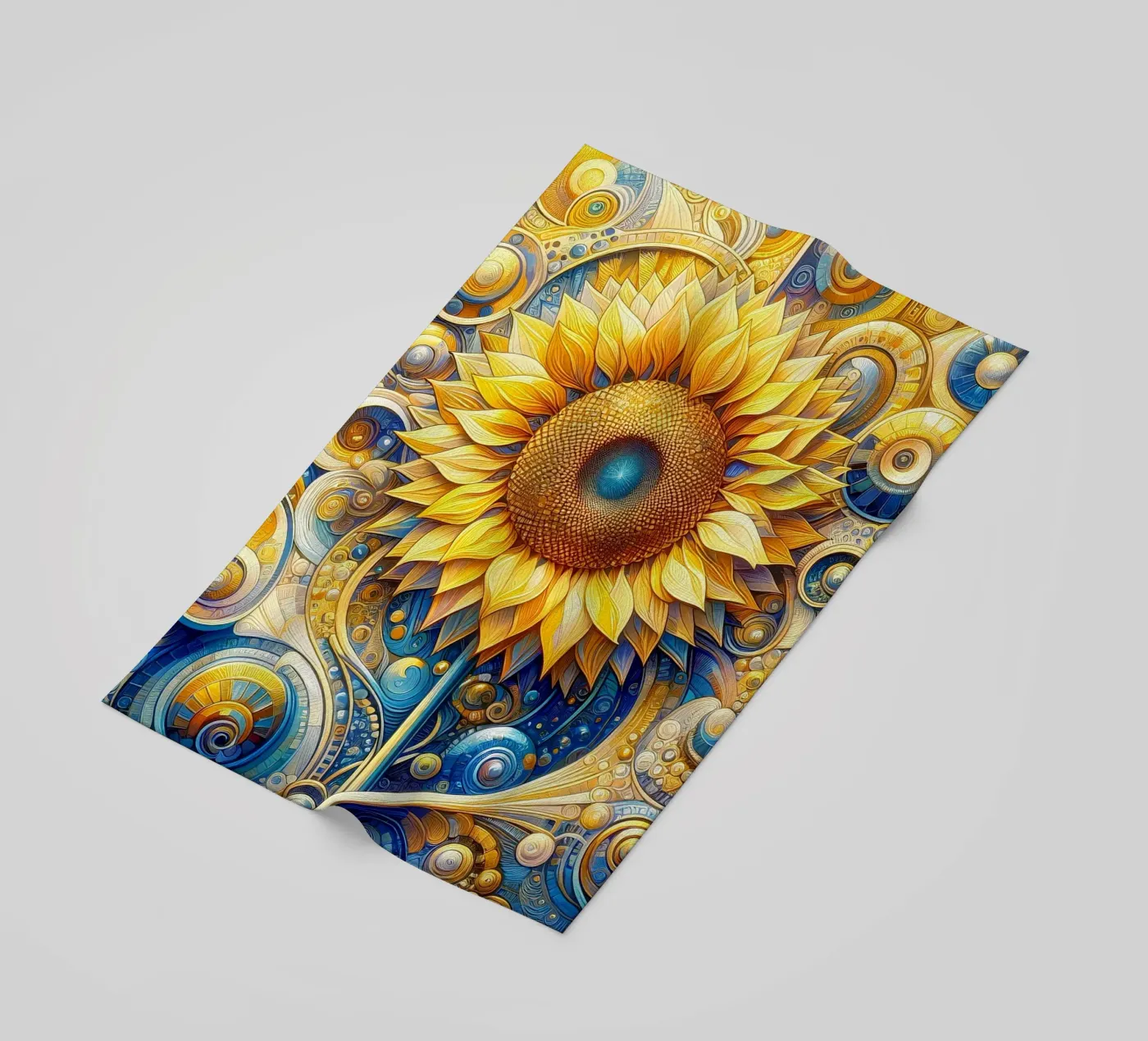 Girasole telo mare da Art-Nouveau-Dsg