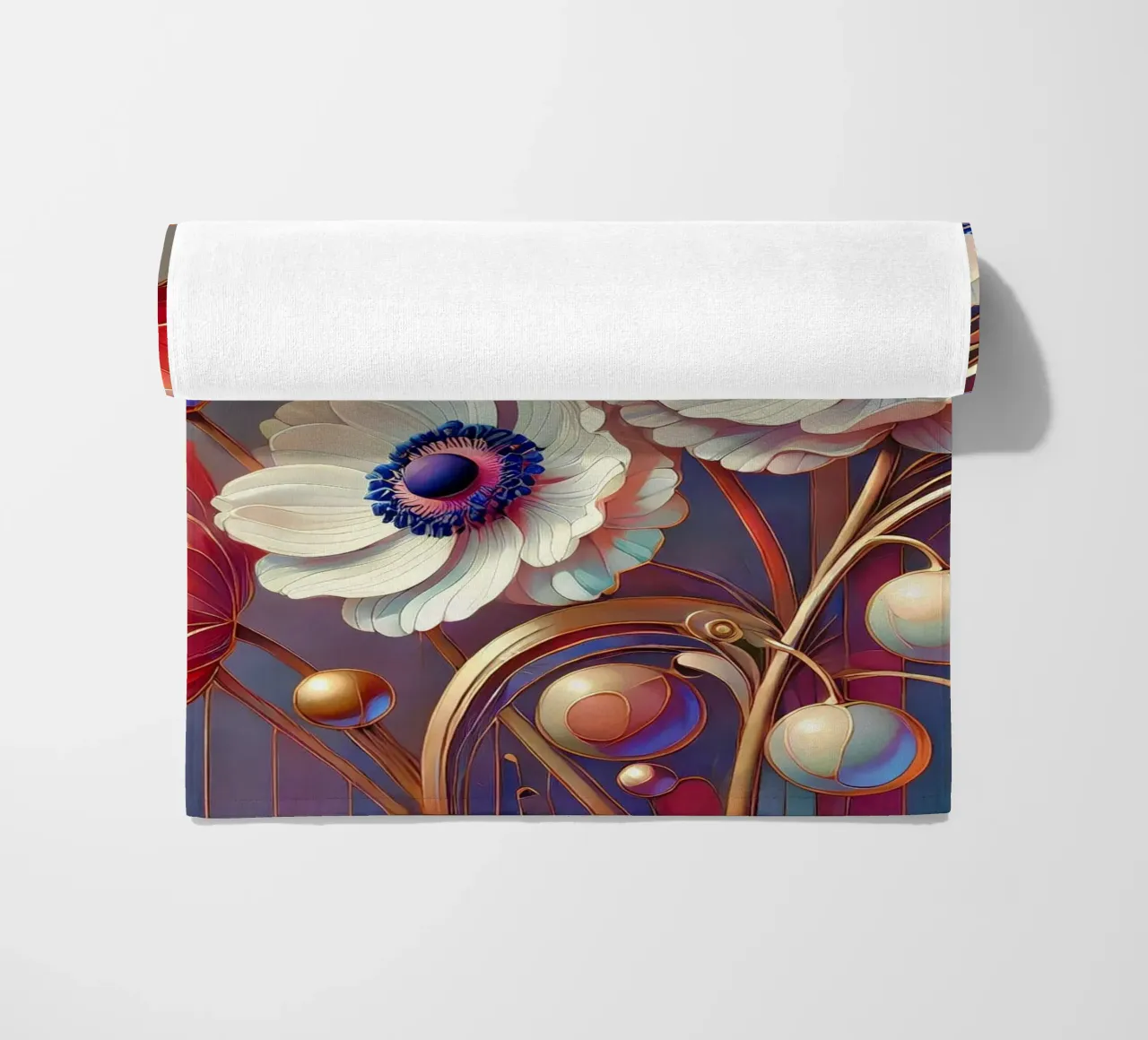 Anemonen telo mare da Art-Nouveau-Dsg