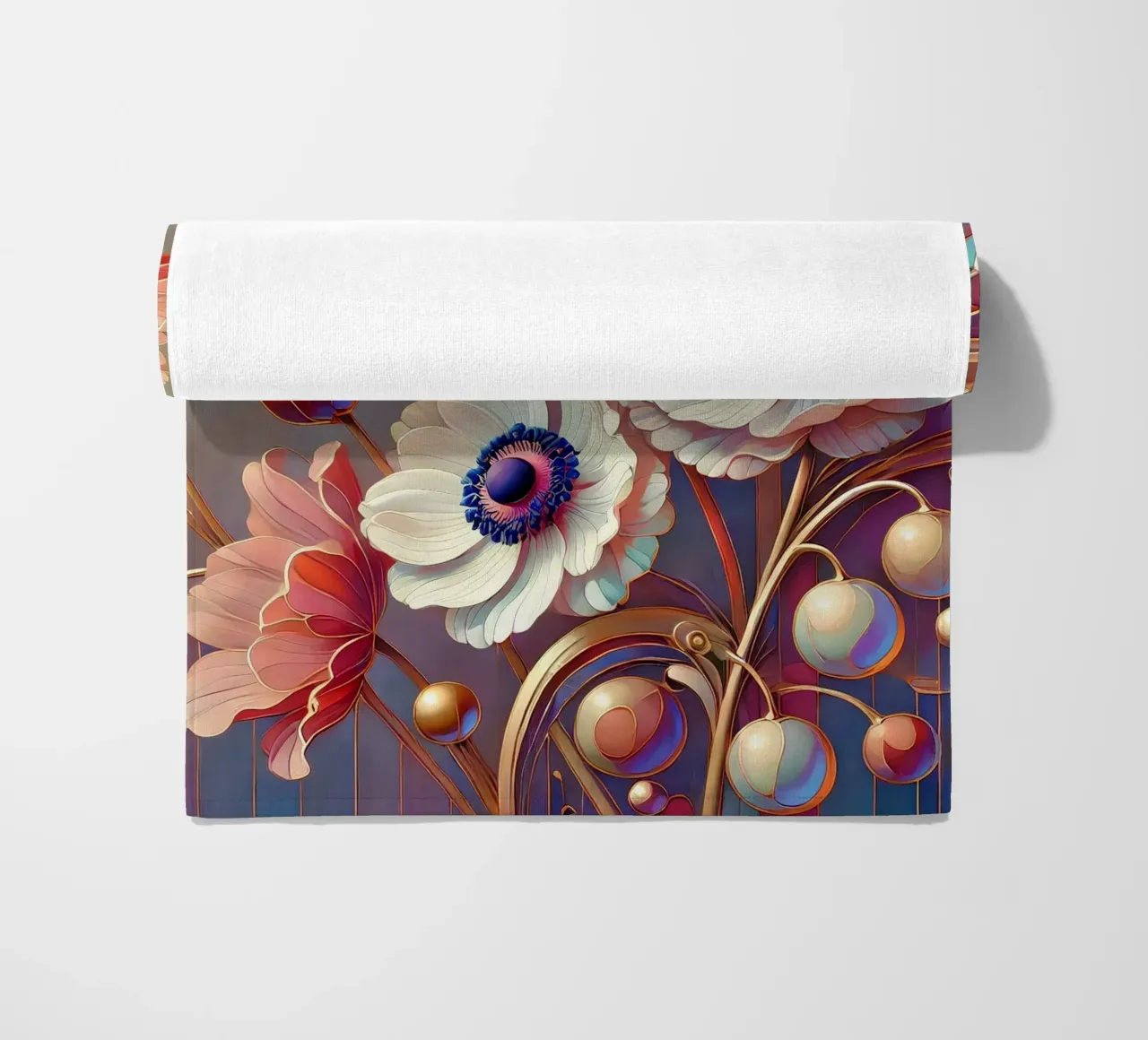 Anemonen telo mare da Art-Nouveau-Dsg