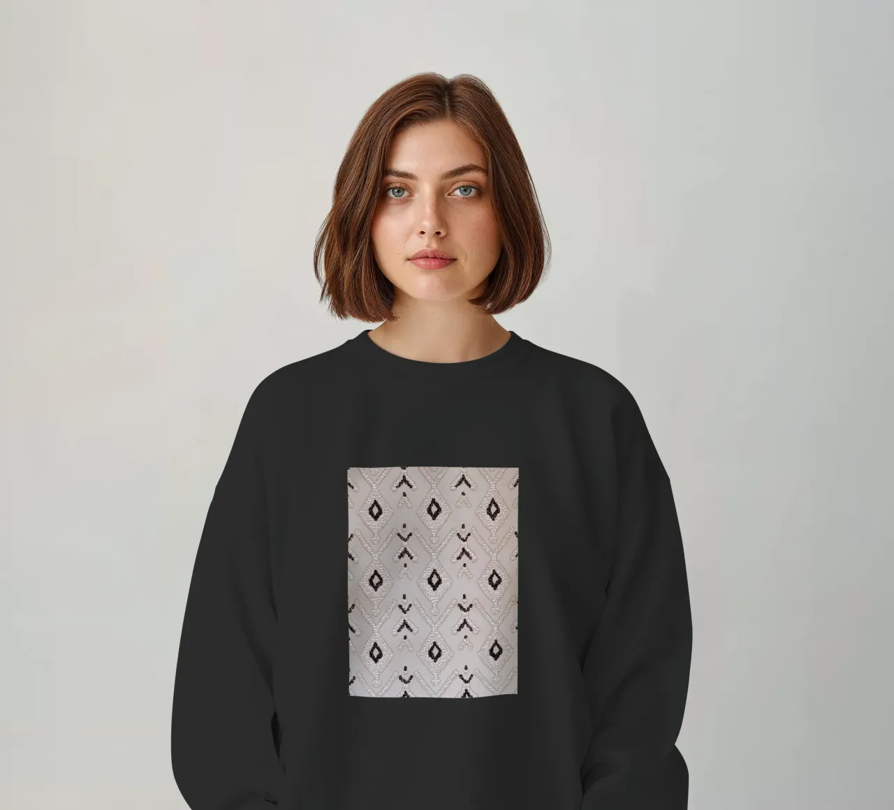 Elegante motivo boho felpa da Carinaprint